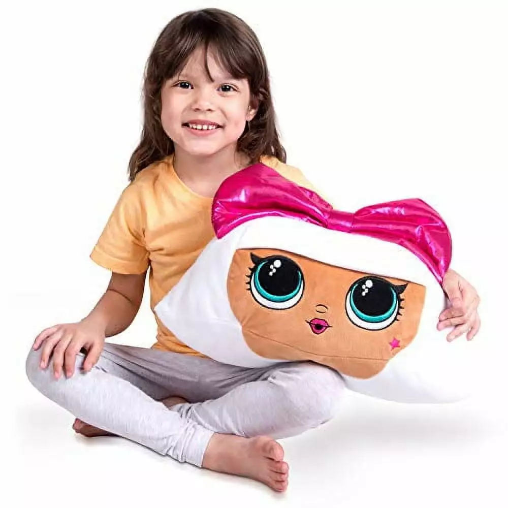 LOL Surprise Kids Diva Pillow. Plush Cuddle and Decorative Pillow Buddy