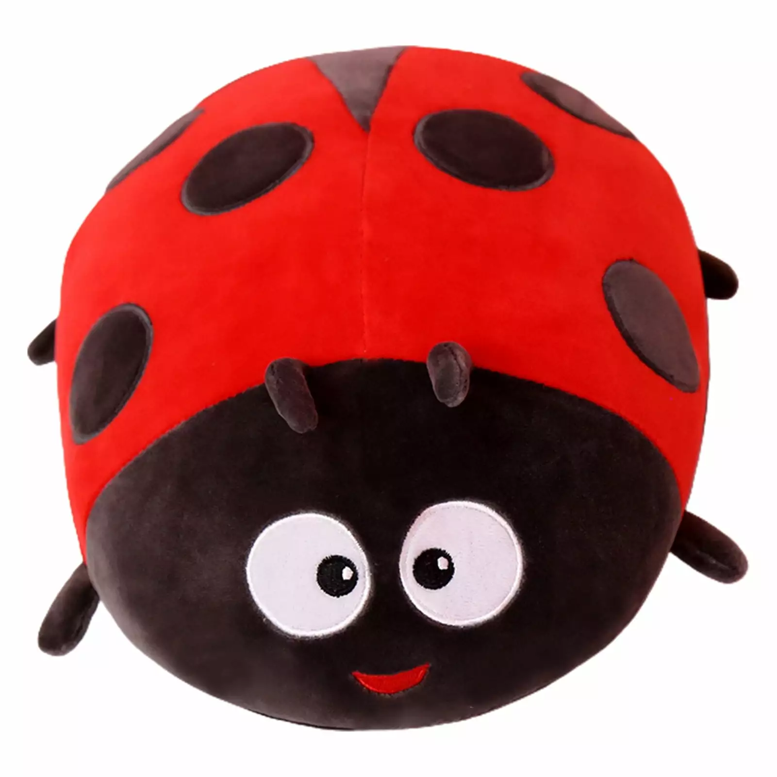 Leadrop Ladybug Cushion Skin-friendly Breathable Fine Workmanship Decor Stuffed Ladybird Bee Pillow for Home