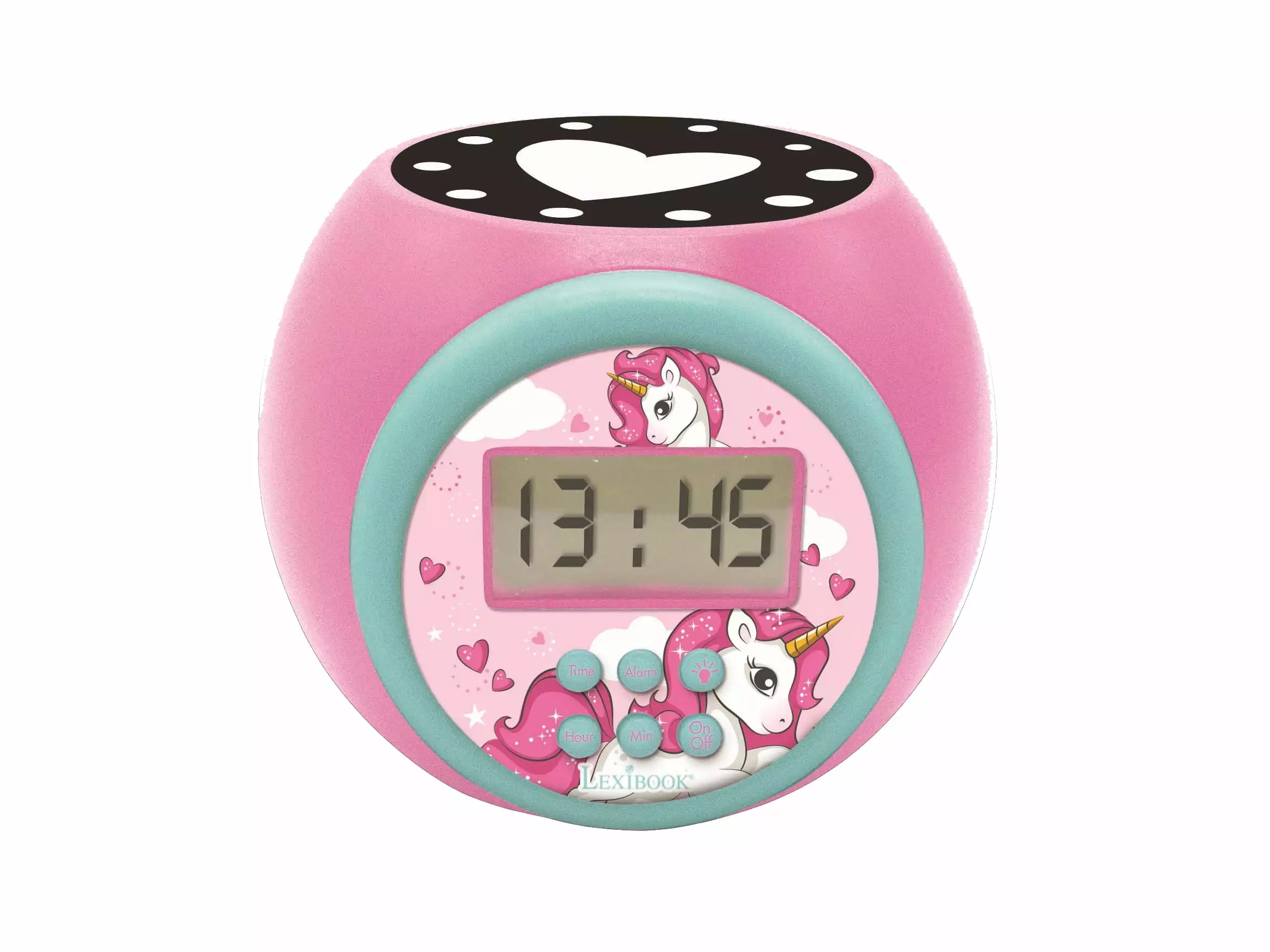 Lexibook Unicorn Projector Alarm Clock with Timer RL977UNI