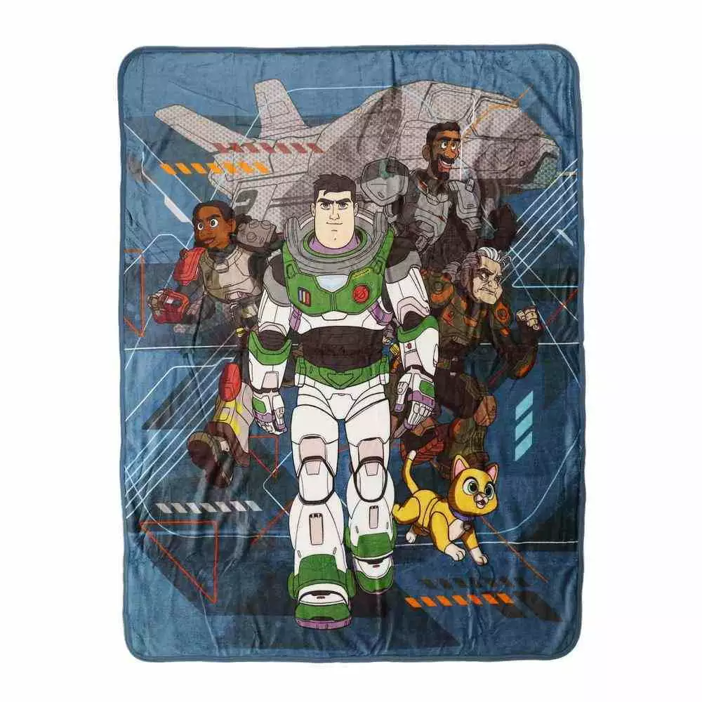 Lightyear Space Team Silk Touch Throw Blanket