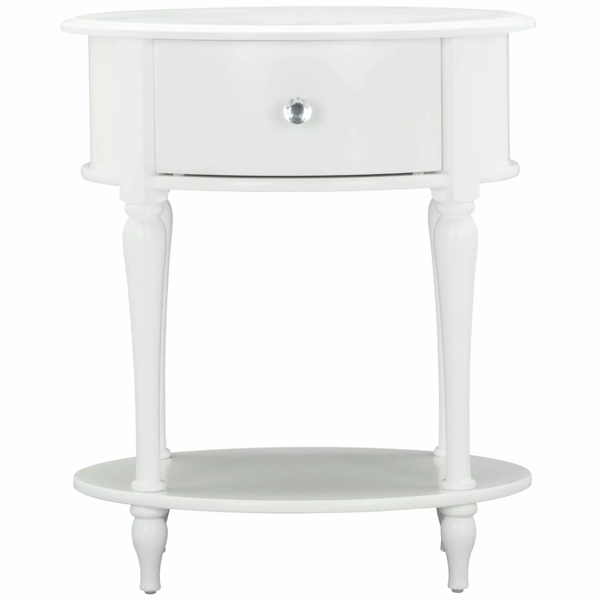 Little Seeds Rowan Valley Laren Oval Nightstand. White