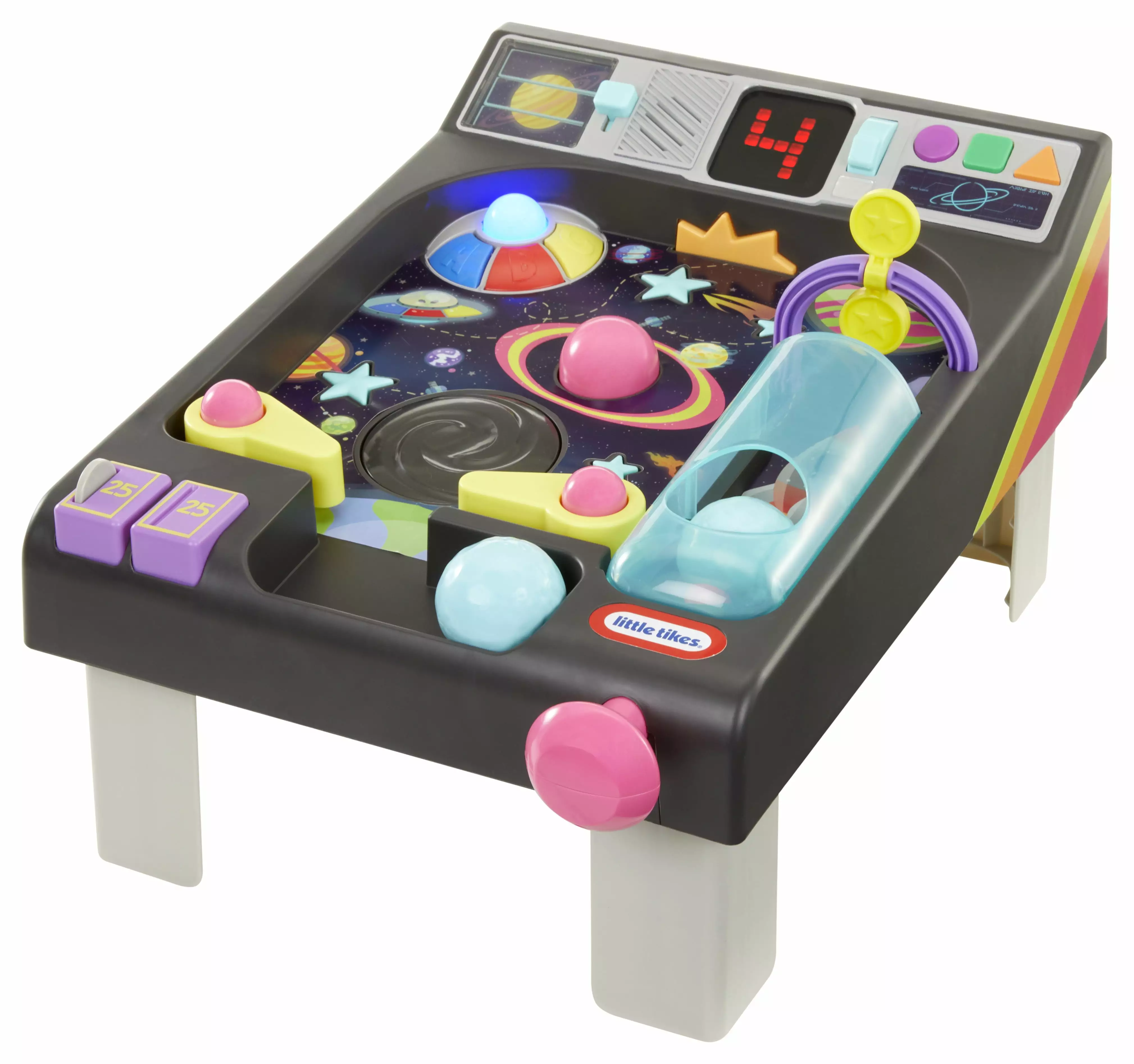 Little Tikes Old School My First Pinball Activity Table. Preschool Toy for Toddlers Girls Boys Ages 12 Months. 1 - 2 Years