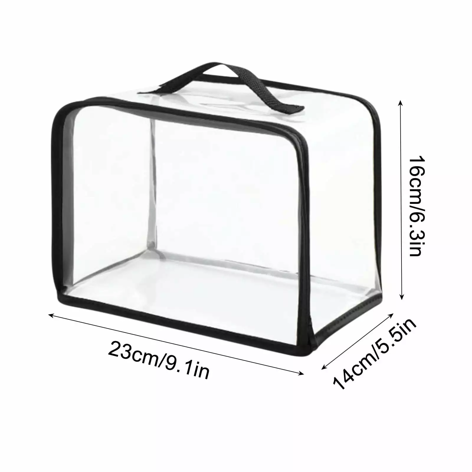 Livrdious Transparent Large Capacity Bag Storage Bag. Visual Bag Organizing Bag. Three-dimensional Storage Bag on Clearance