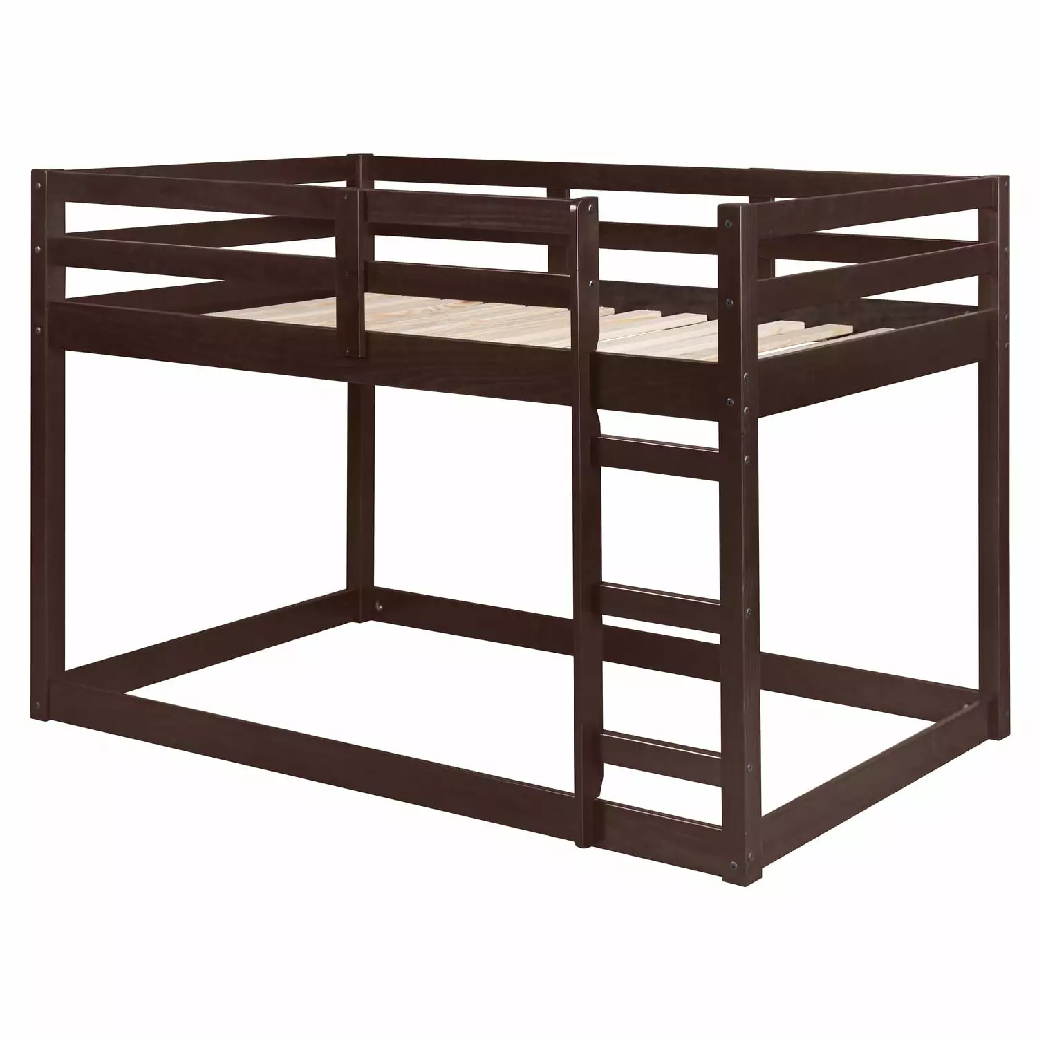 Acme Furniture Contemporary Wood Gaston Loft Bed in Espresso