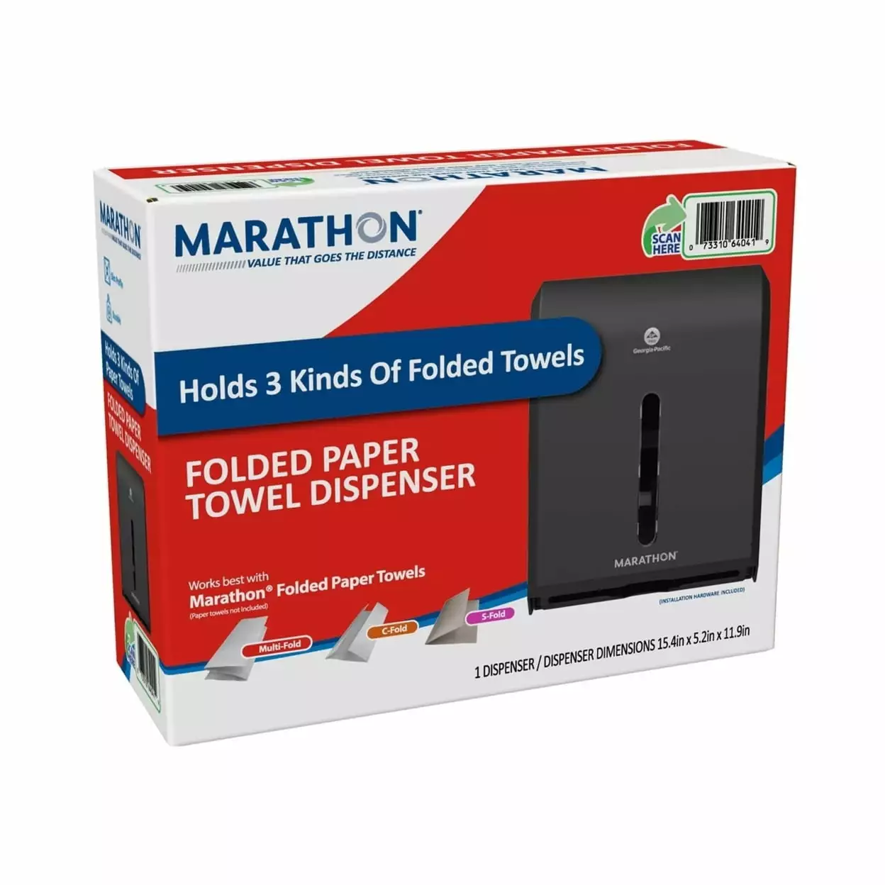 Marathon Folded Towel Dispenser