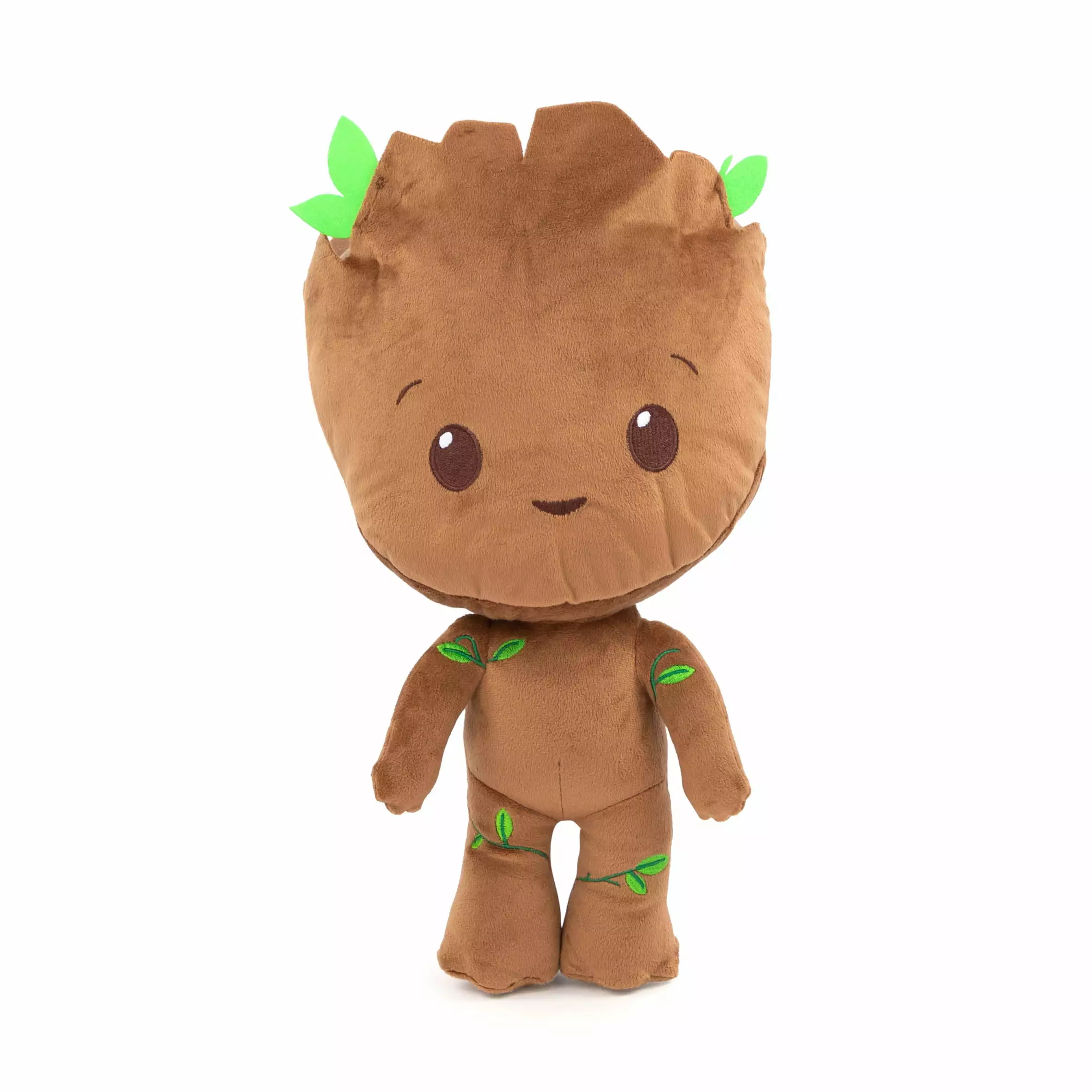 Marvel Guardians of the Galaxy Groot Brown Pillow Buddy. 100% Microfiber