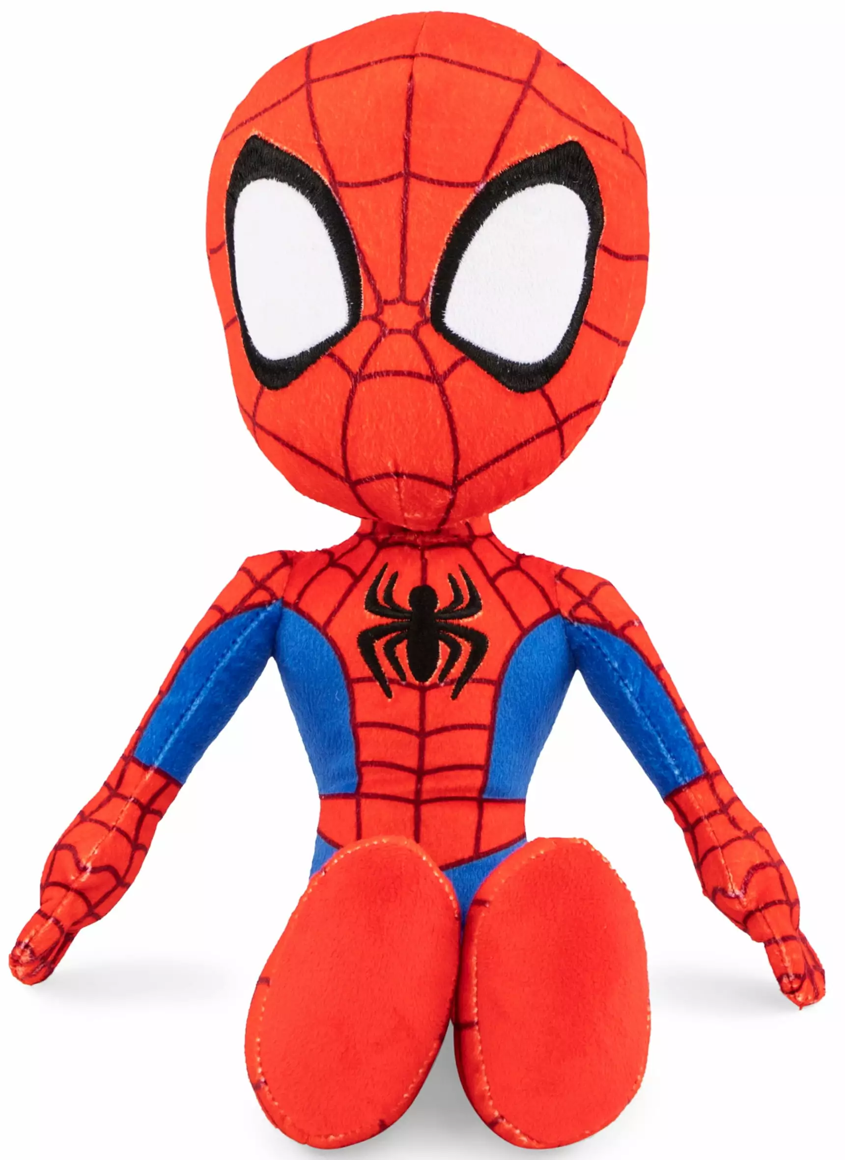 Marvel Spidey & His Amazing Friends Spider-Man Super Soft Kids Pillow Buddy. 100% Microfiber. Red