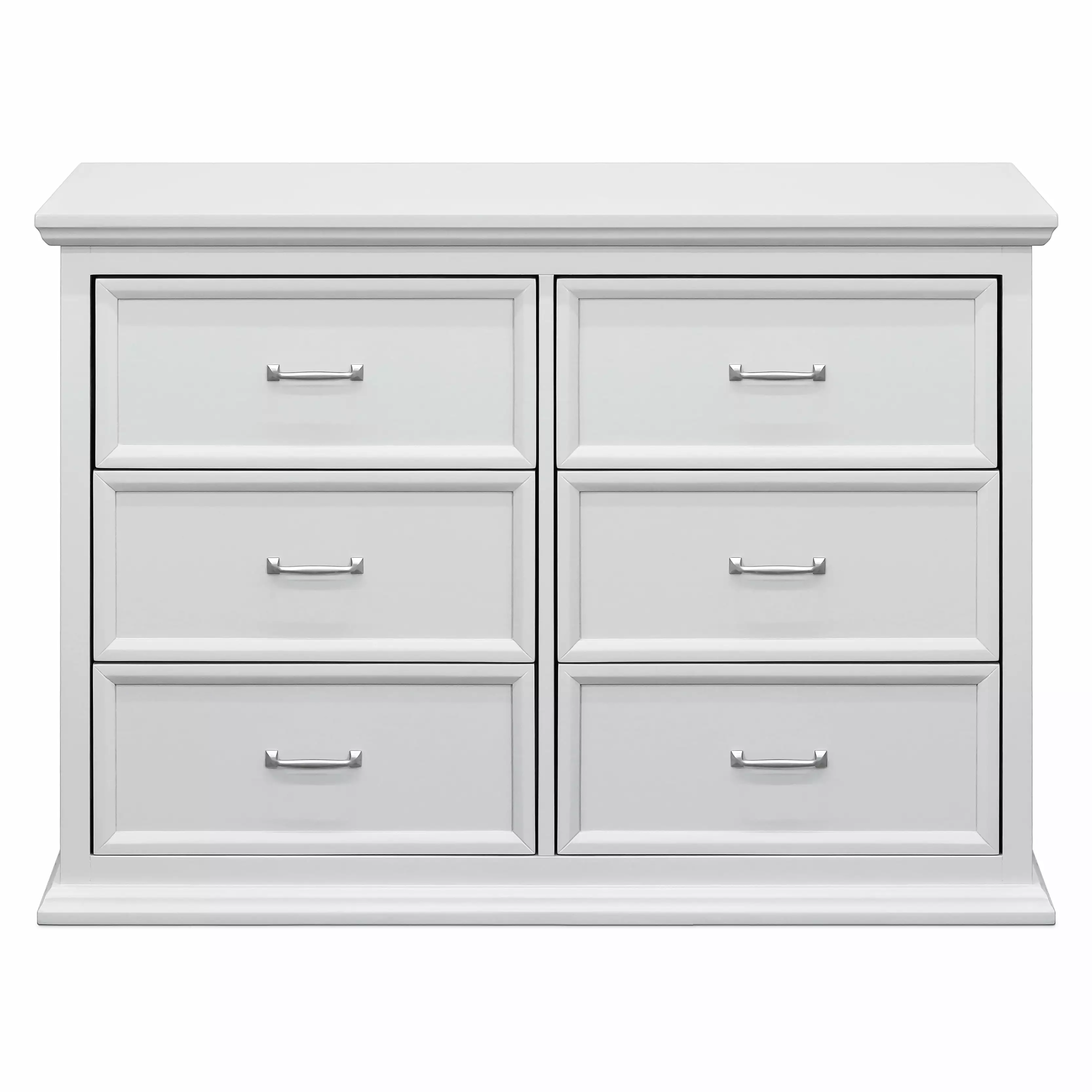 Million Dollar Baby Classic Foothill-Louis 6-Drawer Dresser in Cloud Grey