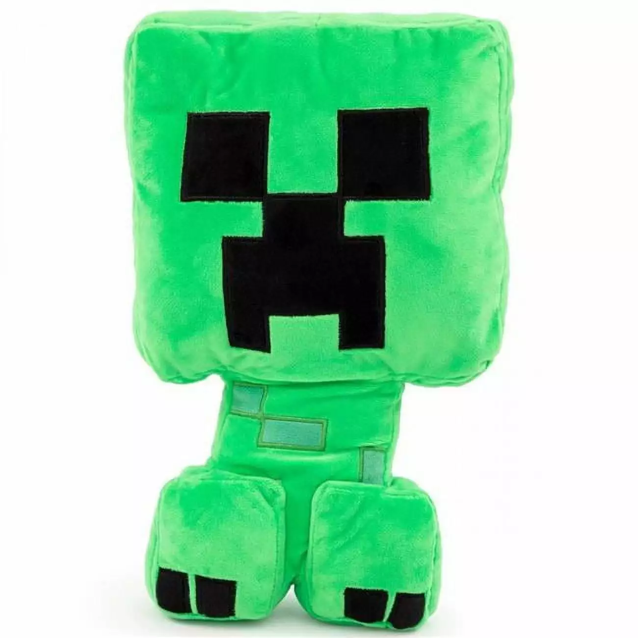 Minecraft Plush Creeper Pillow Buddy. 100% Microfiber. Gaming Bedding