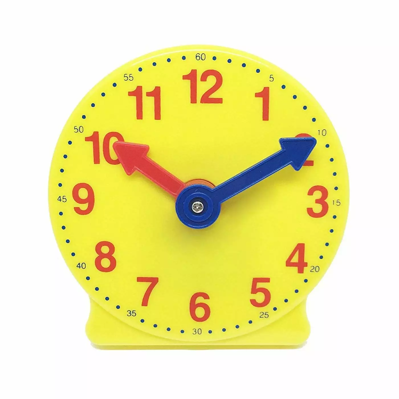 Mini Geared Clock. Learning Clock. Kids Clock Learning. Teaching Clock. Telling Time Teaching Clock. Lean to Tell Time. Clock for Kids Learning to Tell Time. Clocks for Classroom (Set of 1)