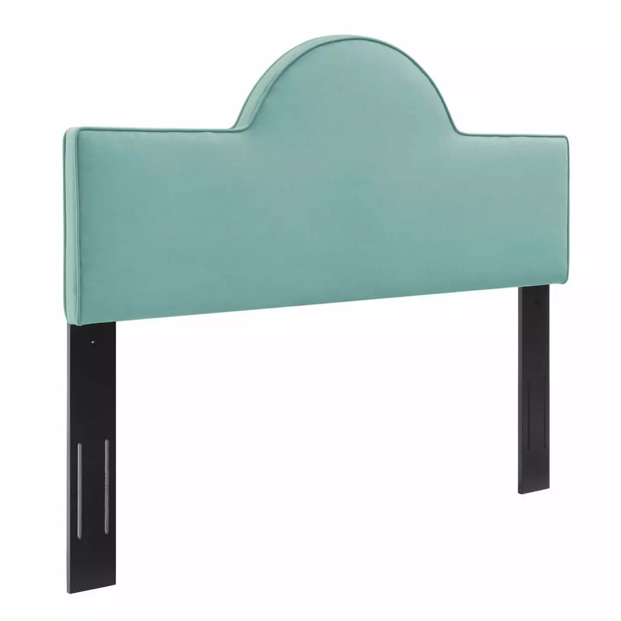 Modway Dawn King/California King Performance Velvet Headboard in Mint Green