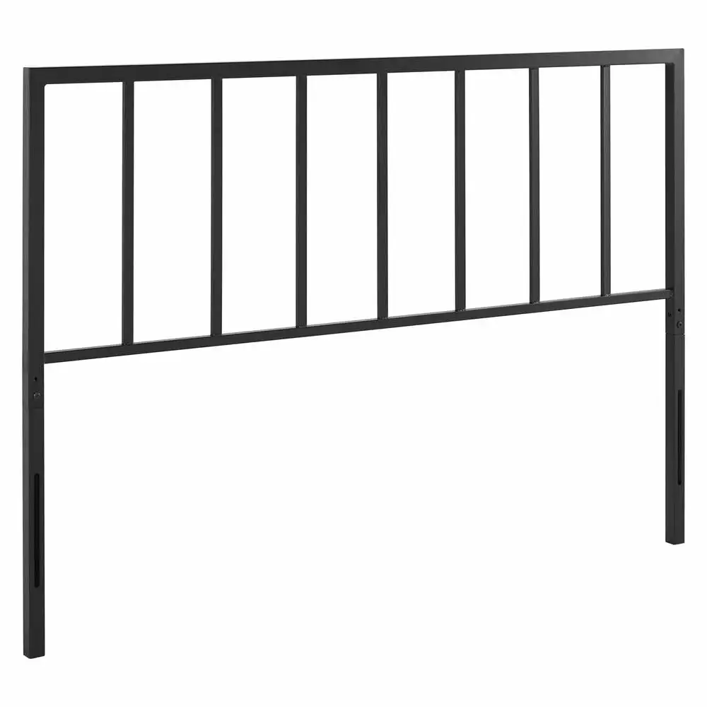 Modway Tatum Full Metal Headboard in Black