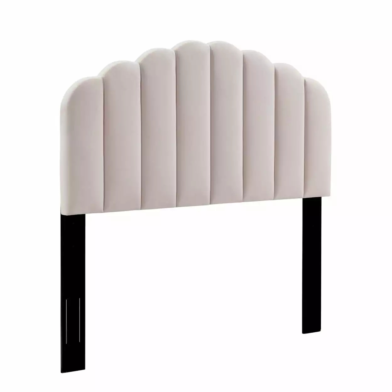 Modway Veronique Full/Queen Modern Performance Velvet Headboard in Pink