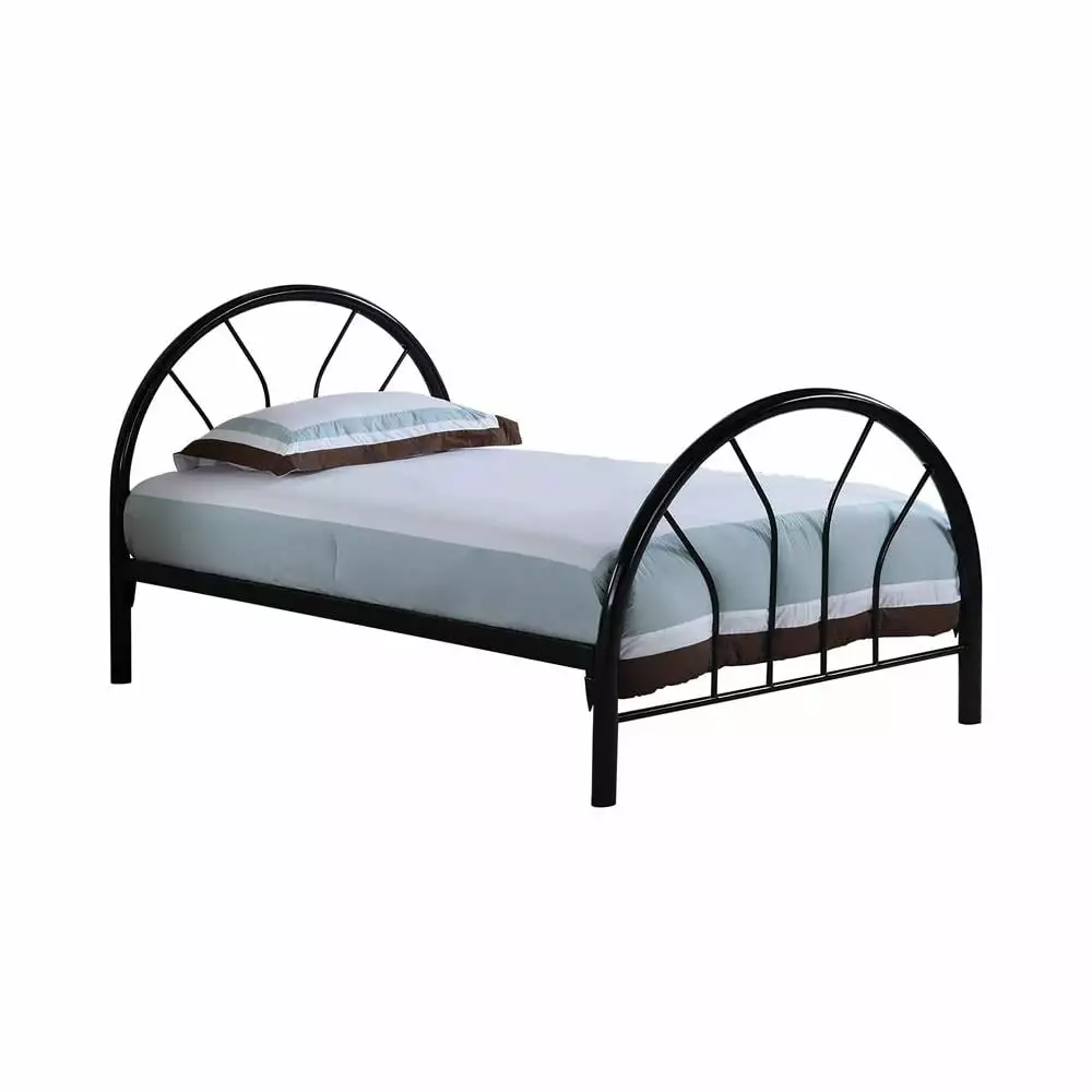 Monarch Specialties Marjorie Twin Platform Bed Black