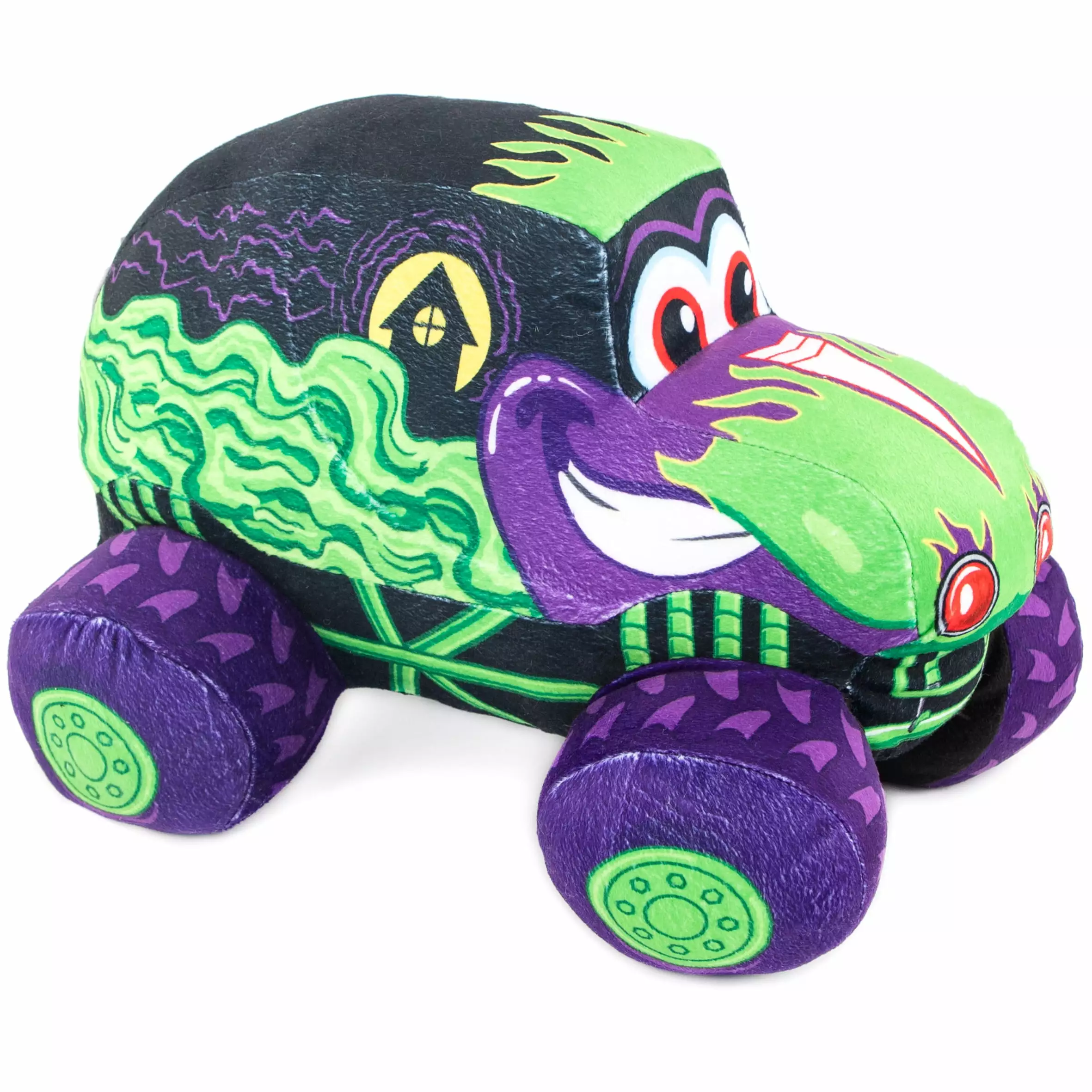 Monster Jam Grave Digger Palz Pillowbuddy. 100% Microfiber. Green