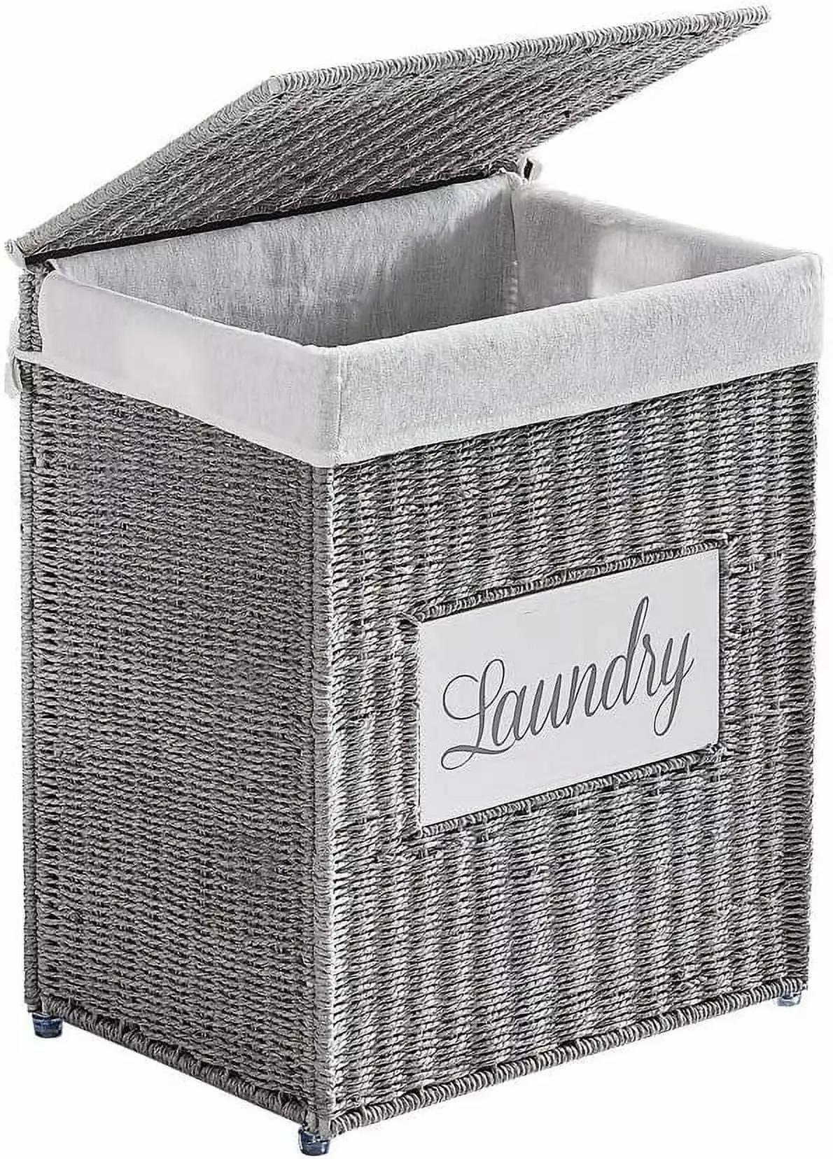 Mxfurhawa Laundry Hampers with Lid. Gray