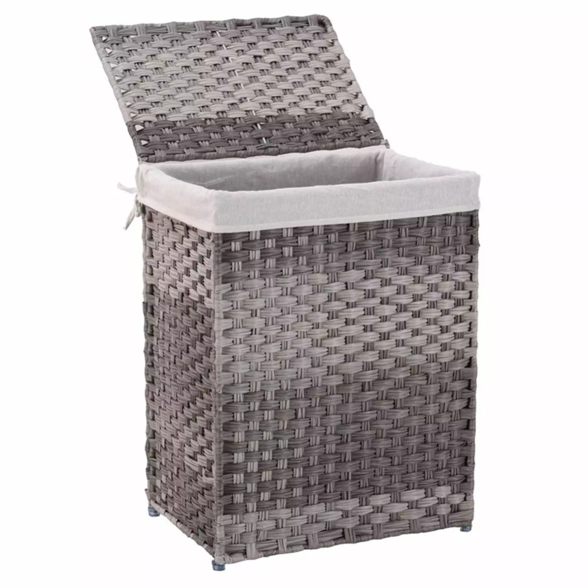 Mxfurhawa Waterproof Laundry Hampers with Lid. Gray