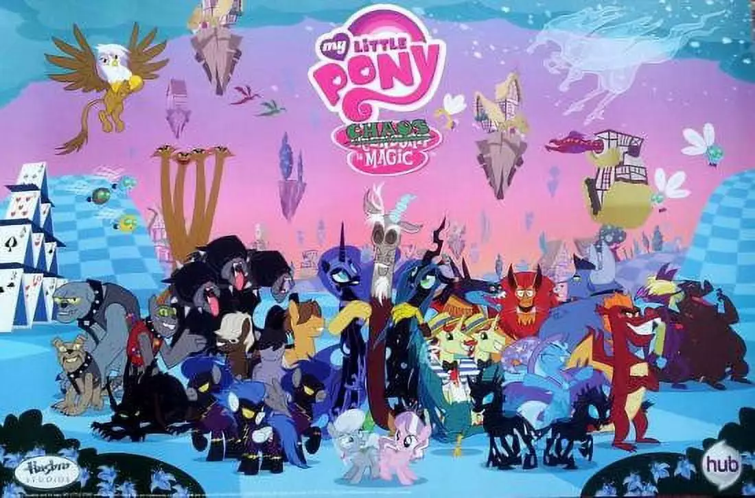 My Little Pony Hasbro Studios Chaos is Magic Poster