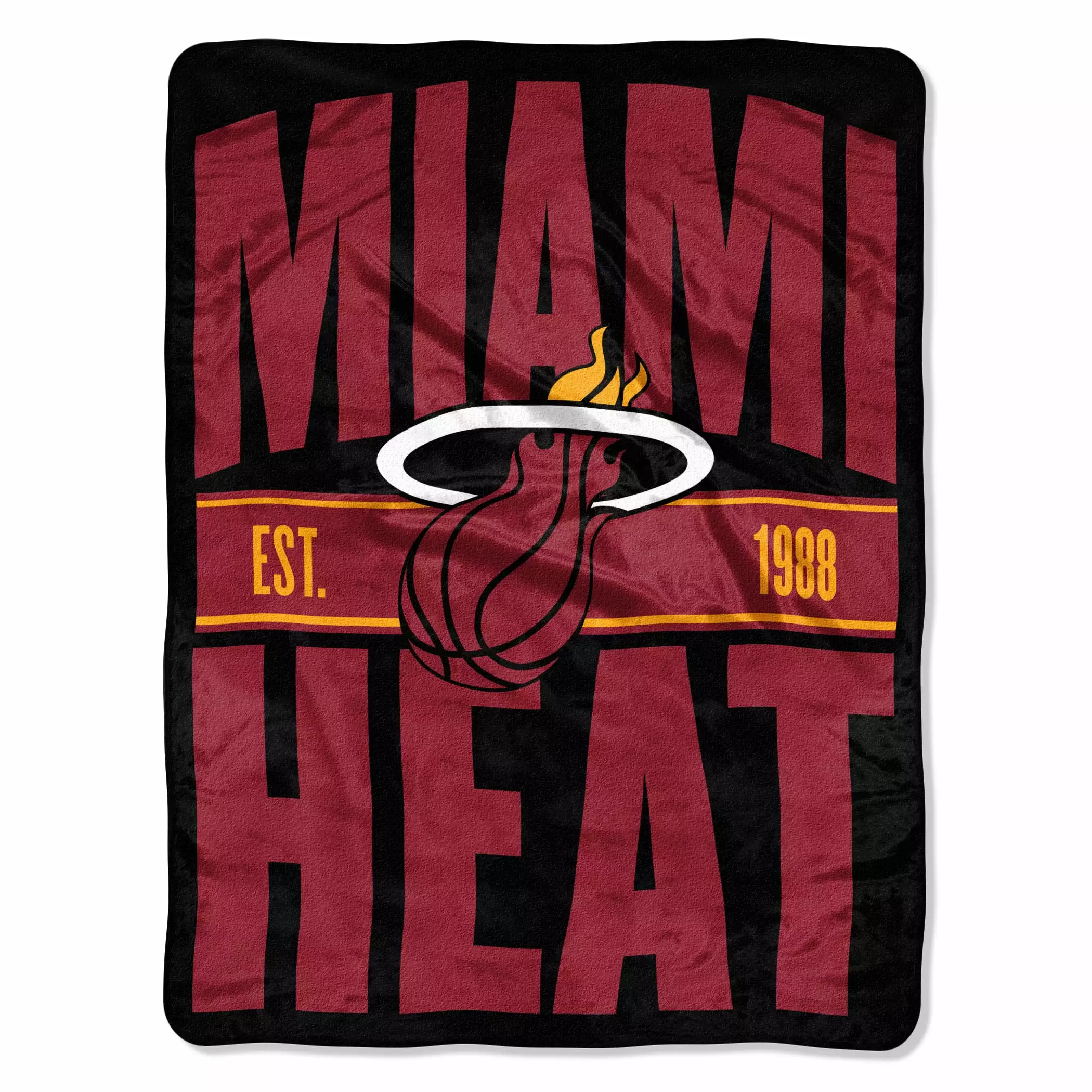 NBA Miami Heat Clear Out 46x 60 Micro Raschel Throw