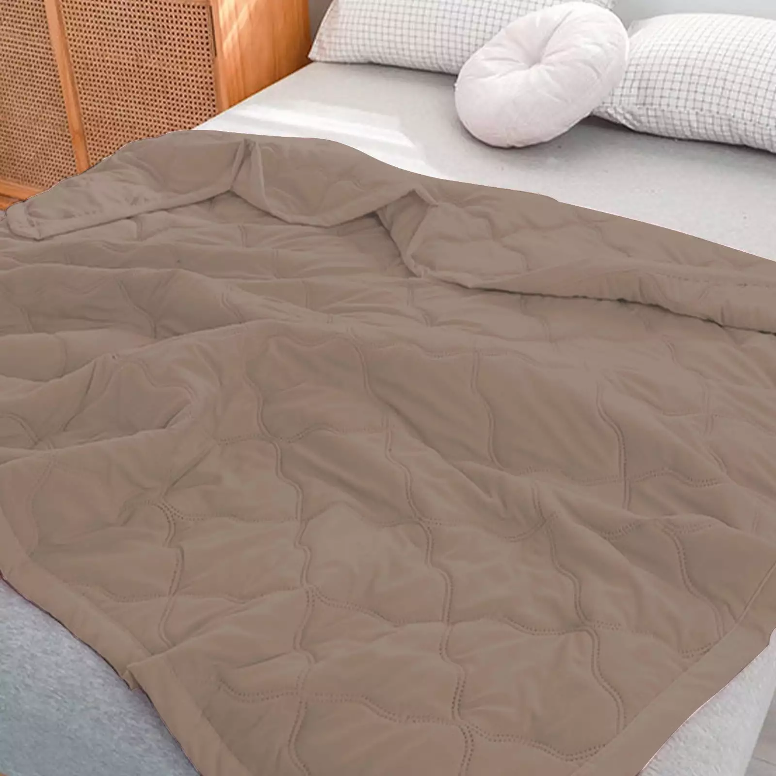 Naxoaeo Clearance Skin-friendly Plain Printed Washed Cotton Summer Quilt Ventilation Quilt