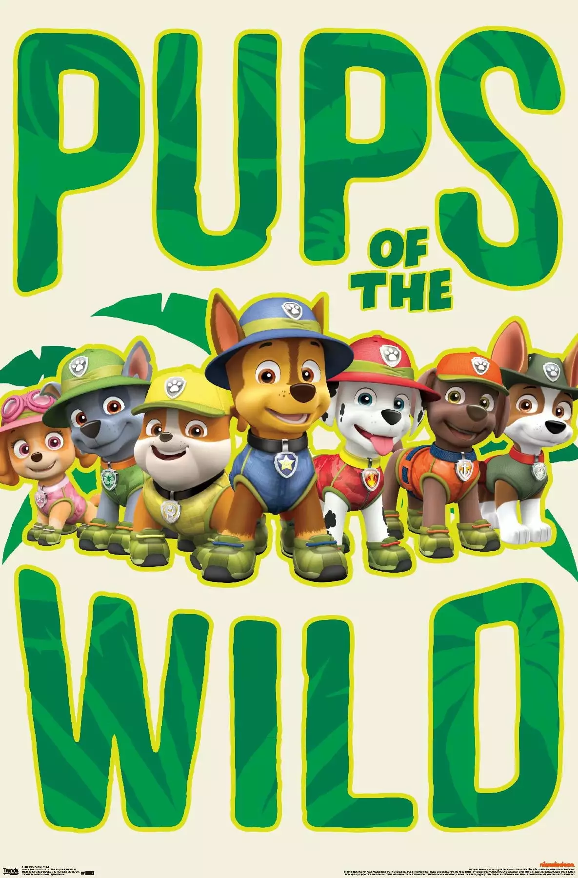 Nickelodeon Paw Patrol - Wild Wall Poster. 22.375 x 34