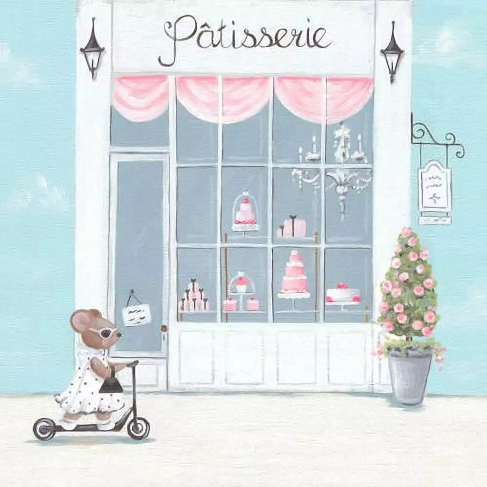 Oopsy Daisy's Little Patisserie Canvas Wall Art. 10x10