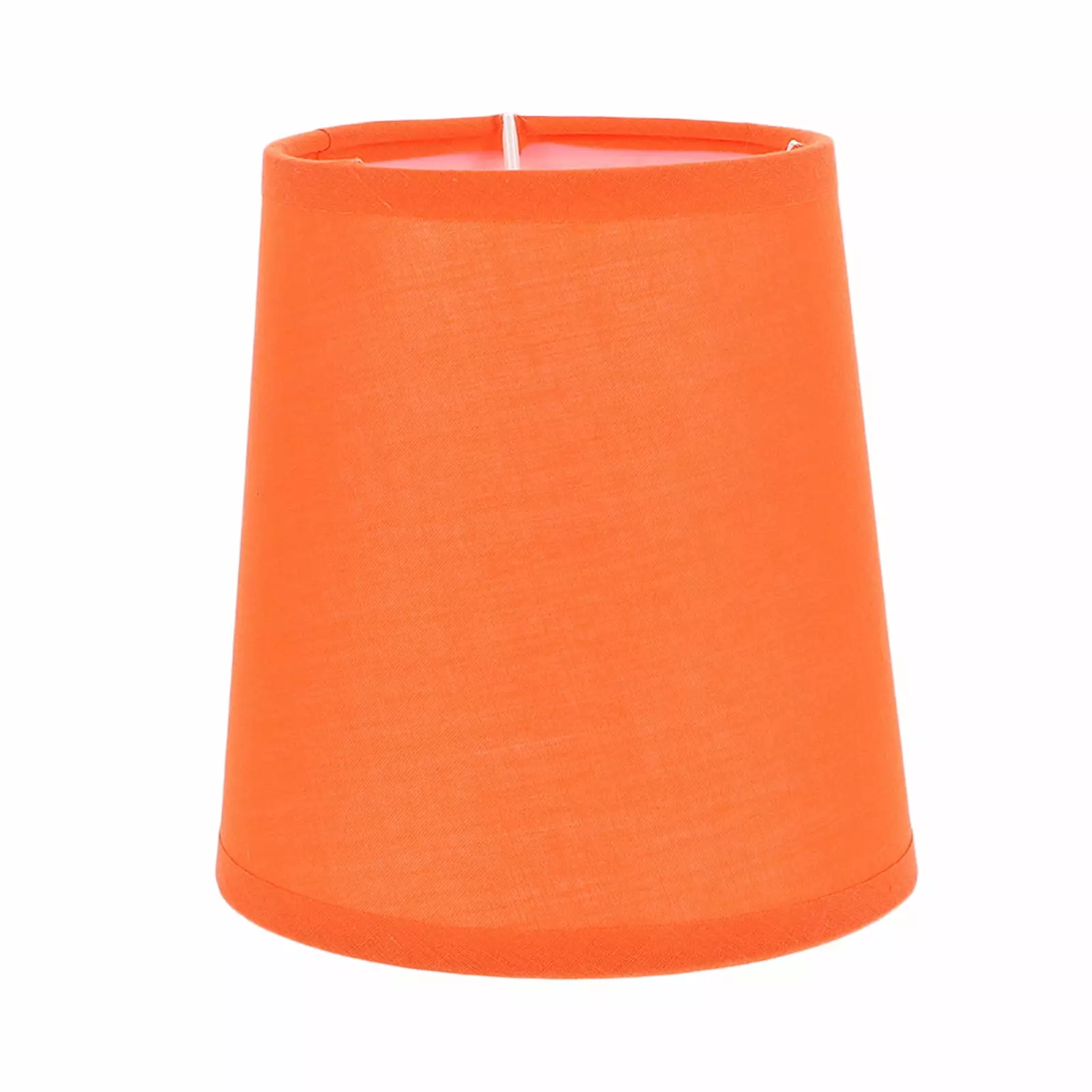 Orange Fabric Lamp Shade Replacement for Table. Floor & Wall Lamps - 10x13x13cm