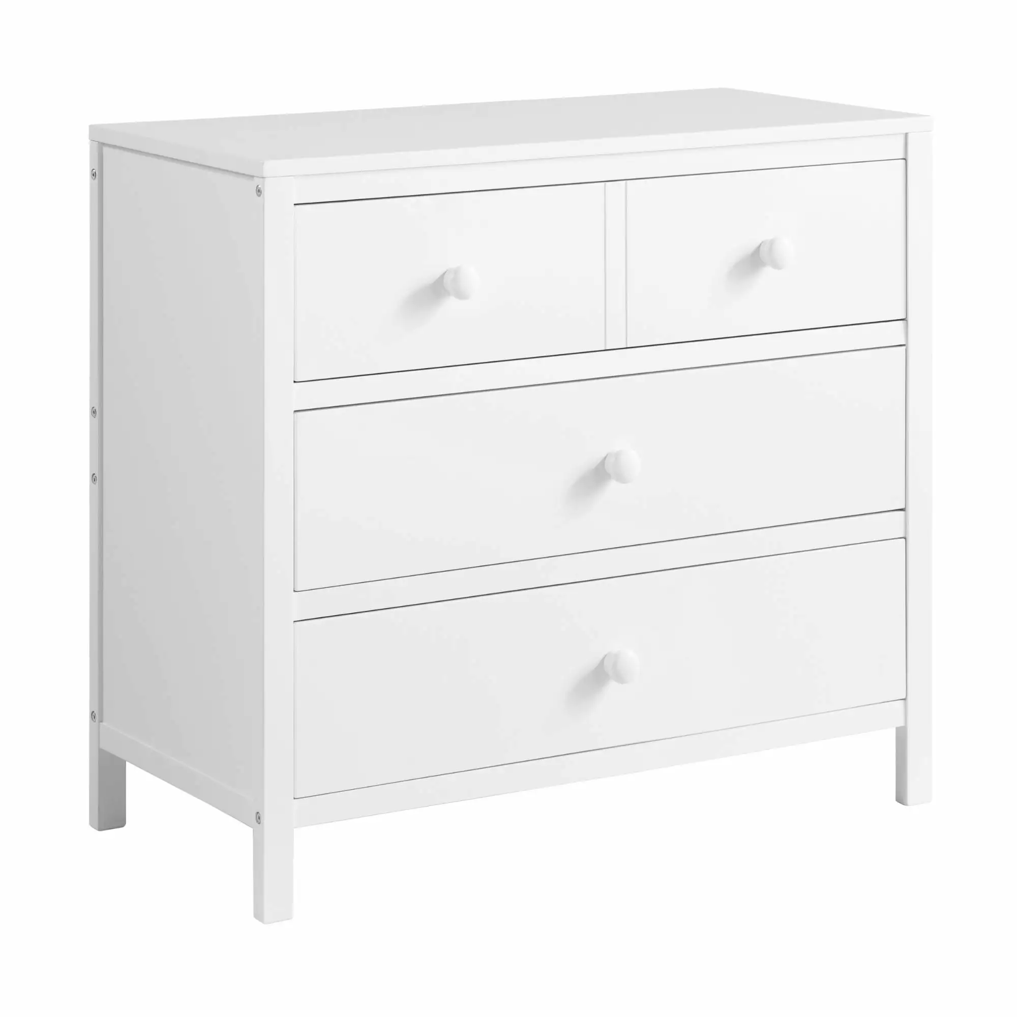 Oxford Baby Essential 3 Drawer Dresser RTA. White