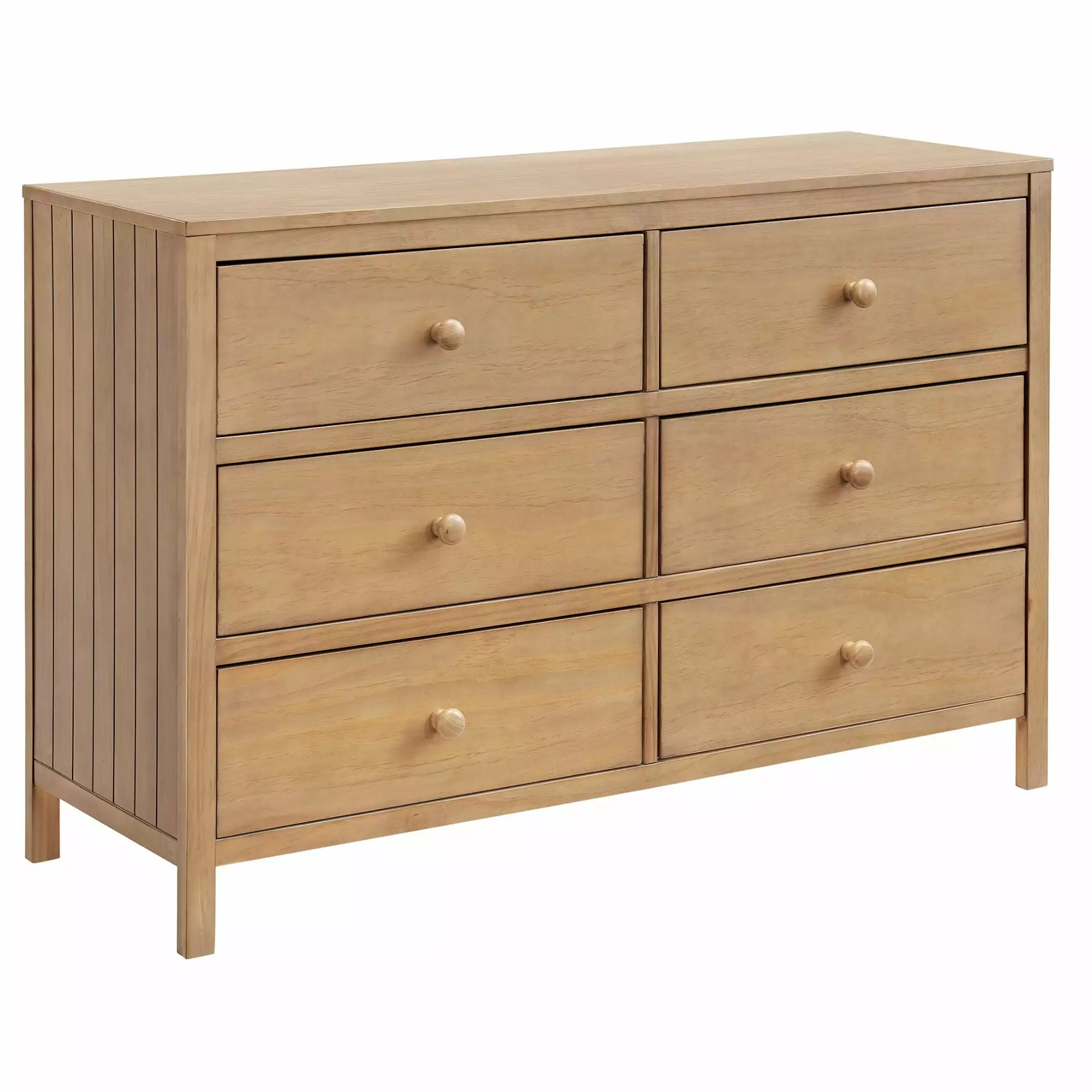 Oxford Baby Everlee 6 Drawer Dresser. Honey Wood