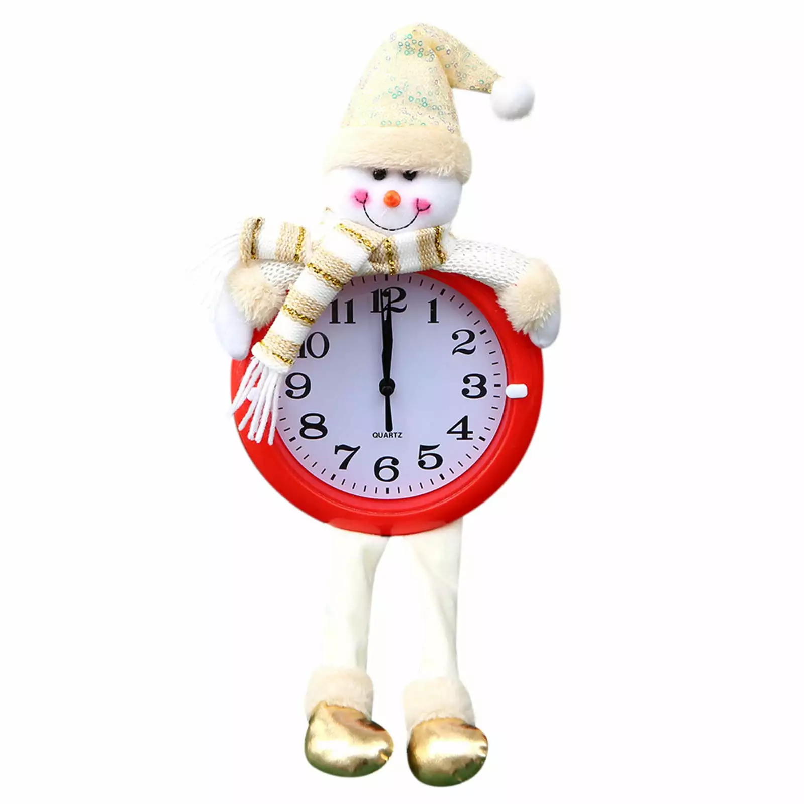 PAVEOS Alarm Clock on Clearance Christmas Clock Bedside Decoration Small Gift Clock Cute Silent Alarm Clock Multi-color-d