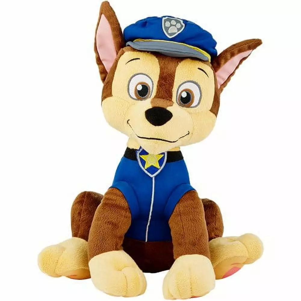 PAW Patrol Kids Chase Bedding Plush Cuddle and Decorative Pillow Buddy. Blue. Nickelodeon