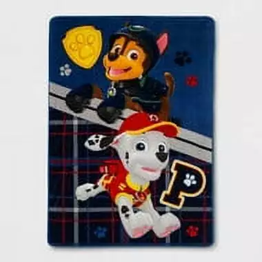 Paw Patrol 62 x 90 Plush Blanket