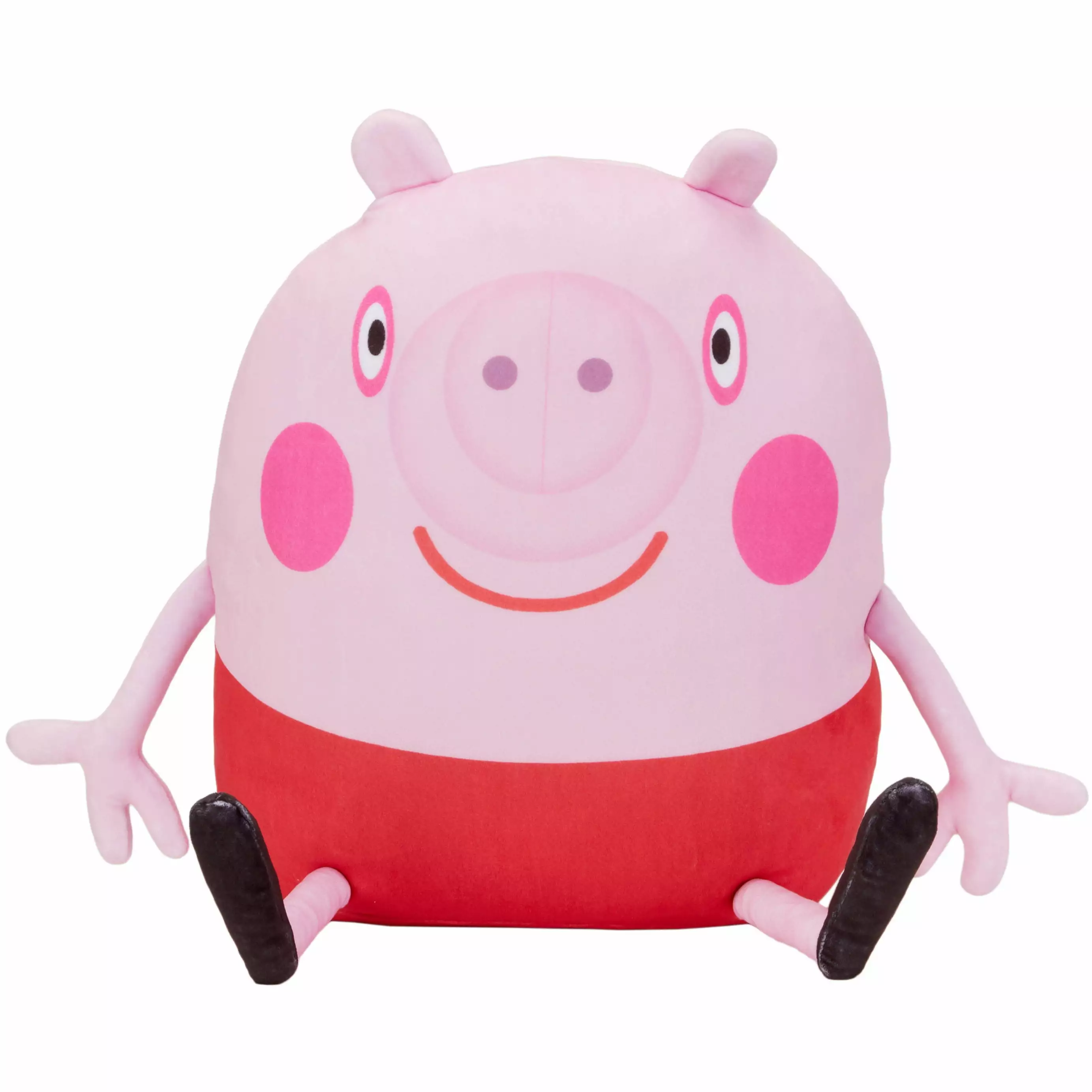 Peppa Pig Kids Squishy Pillow. Decorative Bedding. 15 Tall