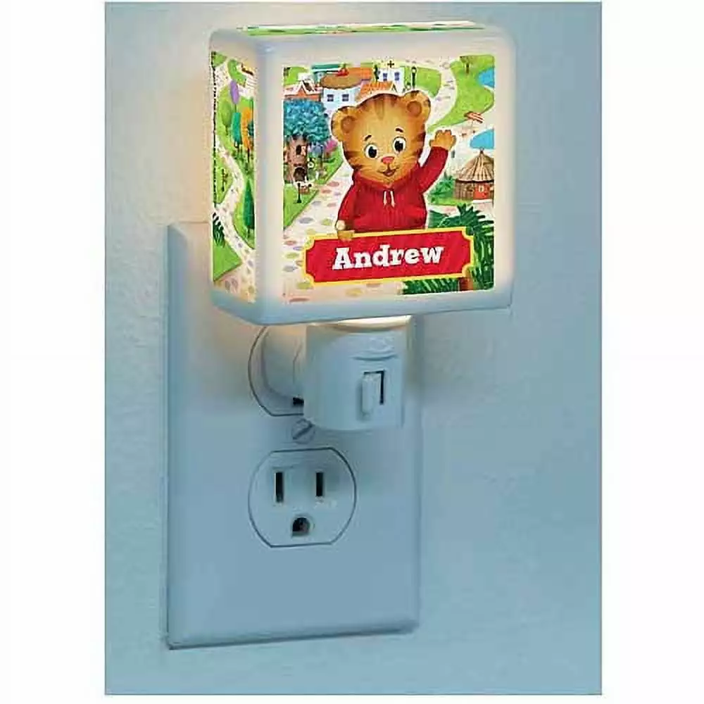 Personalized Daniel Tiger's Neighborhood Hello Daniel Nightlight