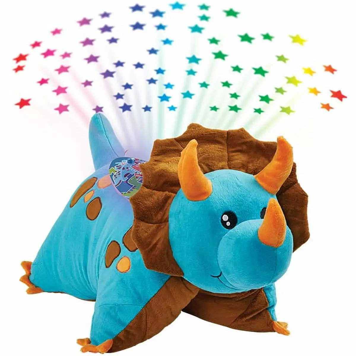 Pillow Pets Blue Dinosaur Sleeptime Lite