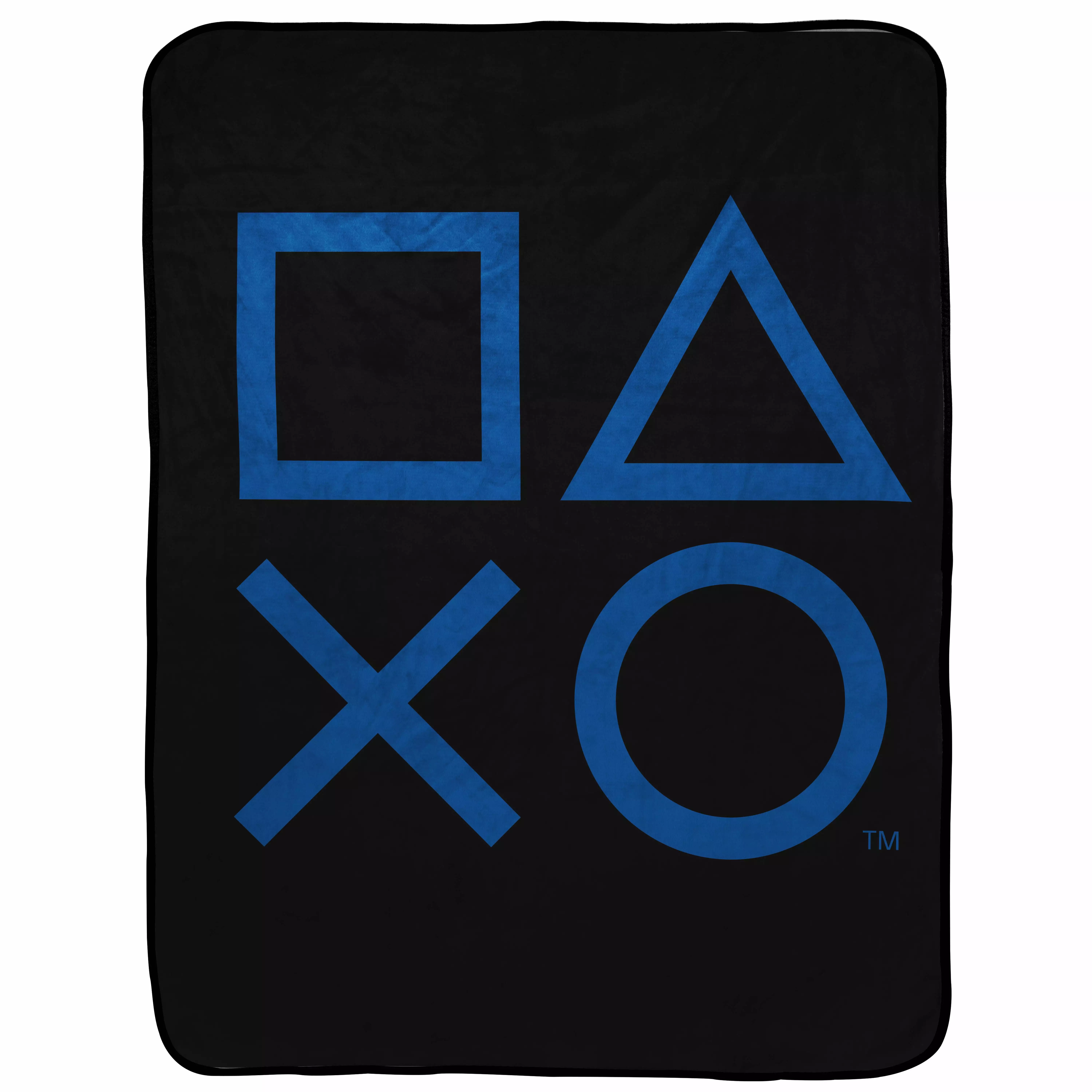 Playstation Kids Throw. 46 x 60. Microfiber. Blue. Sony