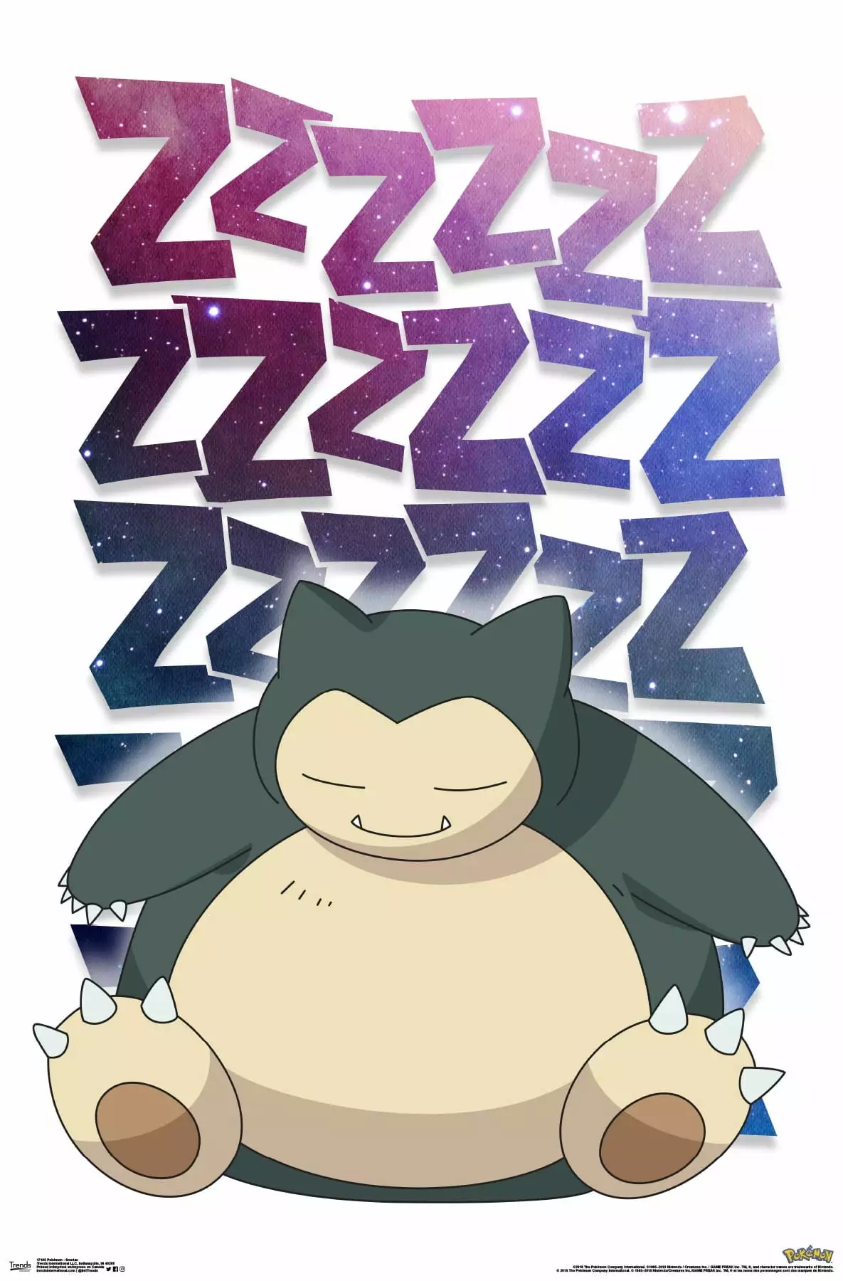 Pok??mon - Snorlax Wall Poster. 22.375 x 34