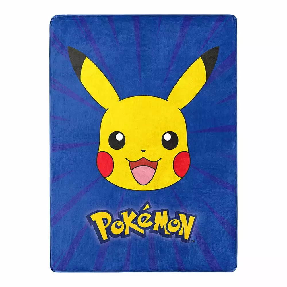 Pokemon Burst Pika Silk Touch Throw Blanket