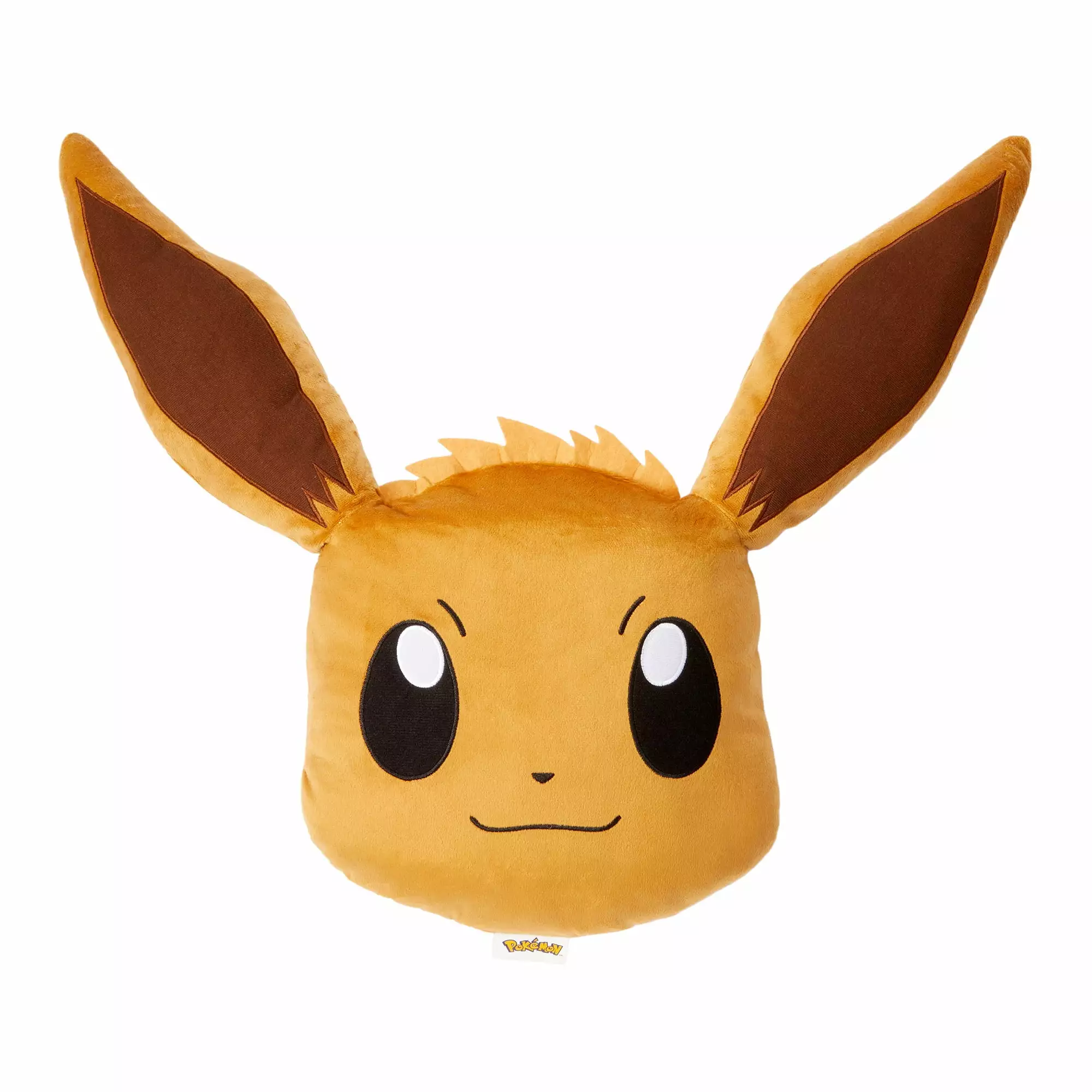 Pokemon Kids Eevee Pillow . Plush Bedding Cuddle and Decorative Pillow Buddy