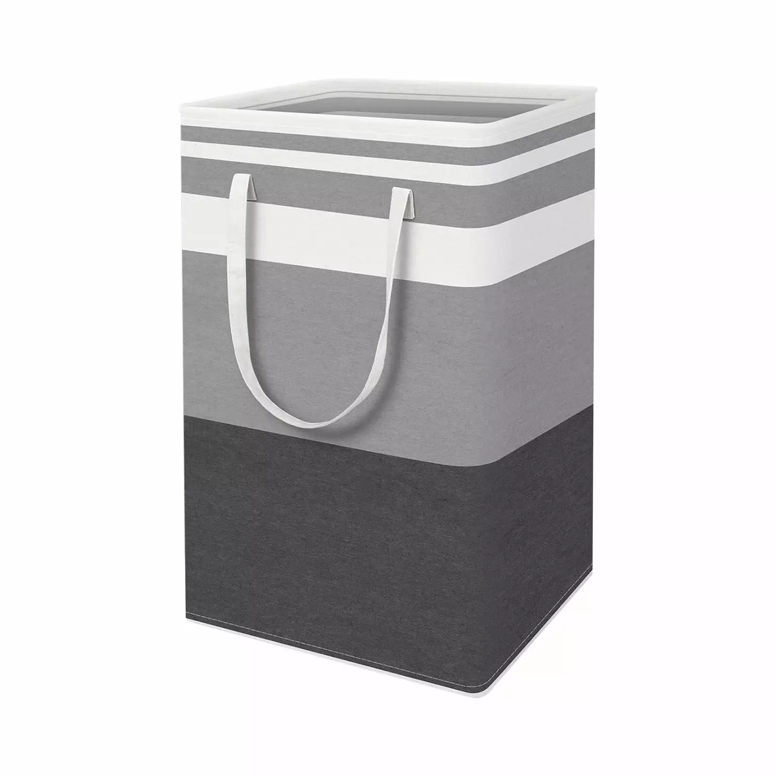 Pompotops Large Laundry Basket. 75L Freestanding Laundry Hamper.Waterproof Tall Clothes Hamper With Extended Handles For Clothes Toys Towels In The Dorm And Family - (Gray)