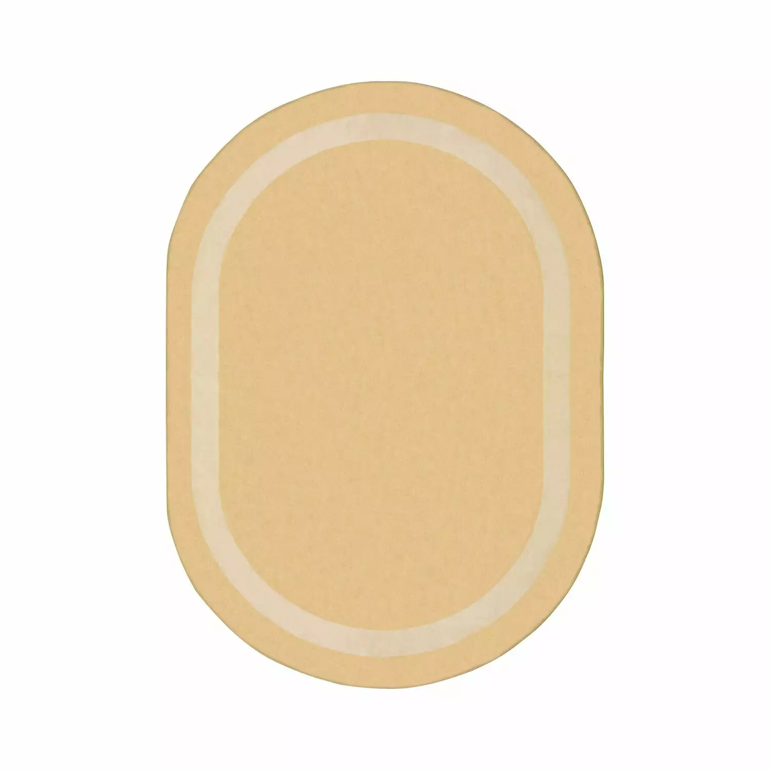 Portrait 7'8 x 10'9 Oval Area Rug In Color Sandstone