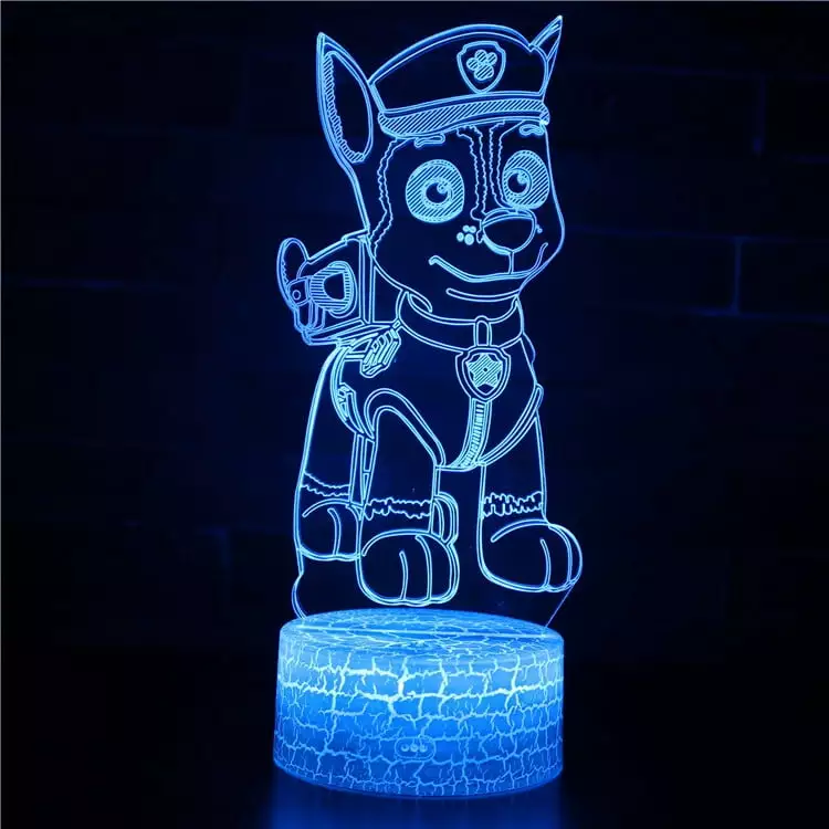 Puppy Patrol - USB Desk Lamp 16 Colors Change Remote & Smart Touch Lighting