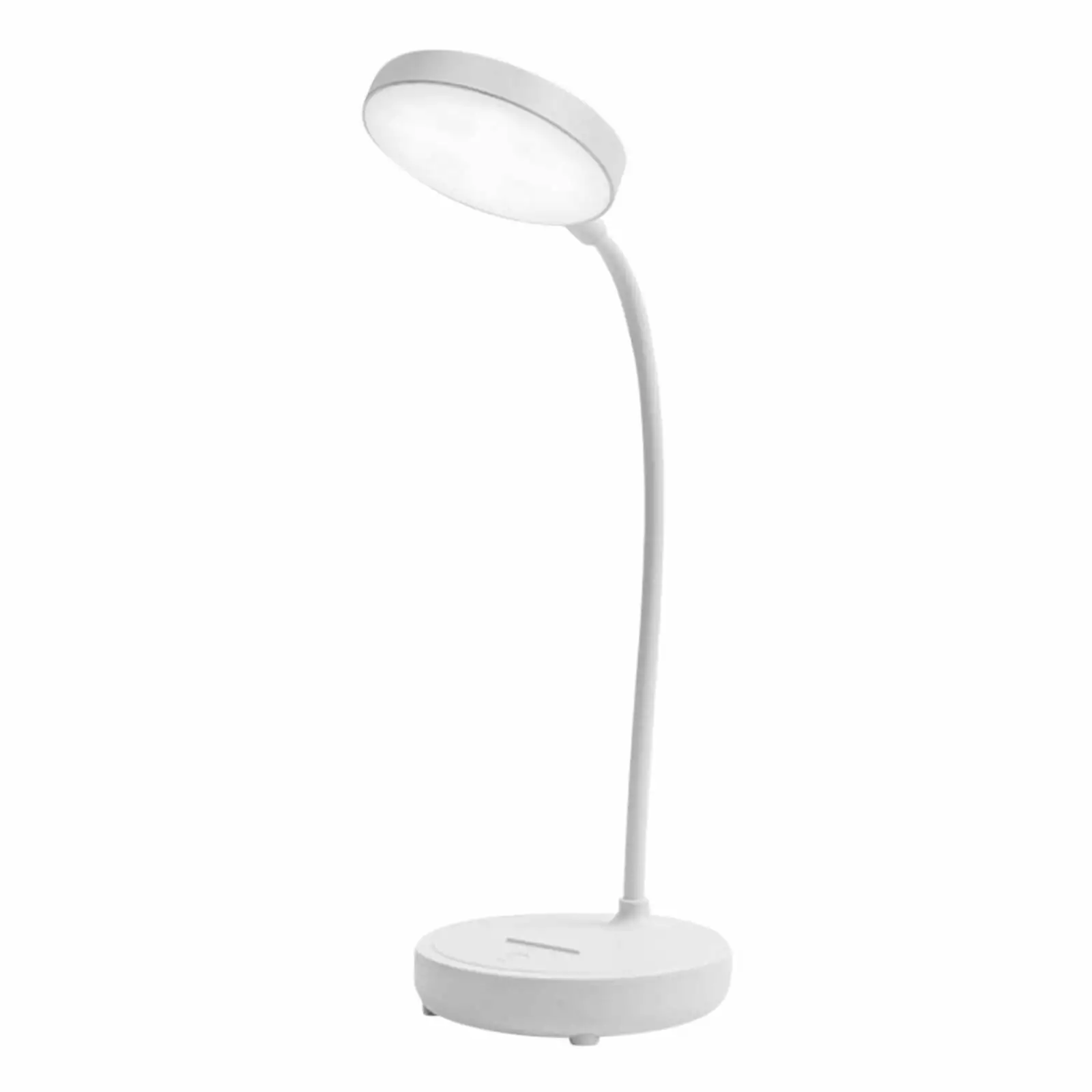 QIIBURR Small Table Lamps for Small Spaces Led Desk Lamp. Table Lamp. Desk Lamps for Home Office. 3 Brightness Level with Usb Charging Port. Desk Light with Adjstable Gooseneck for Readin