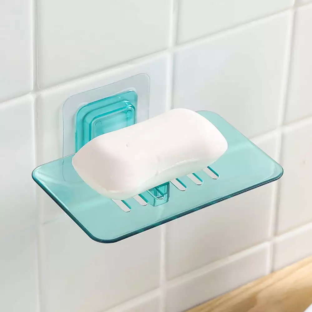 Qianying Summer Promotion.Clearance.Bathroom Shower Soap Box Dish Storage Tray Case Soap