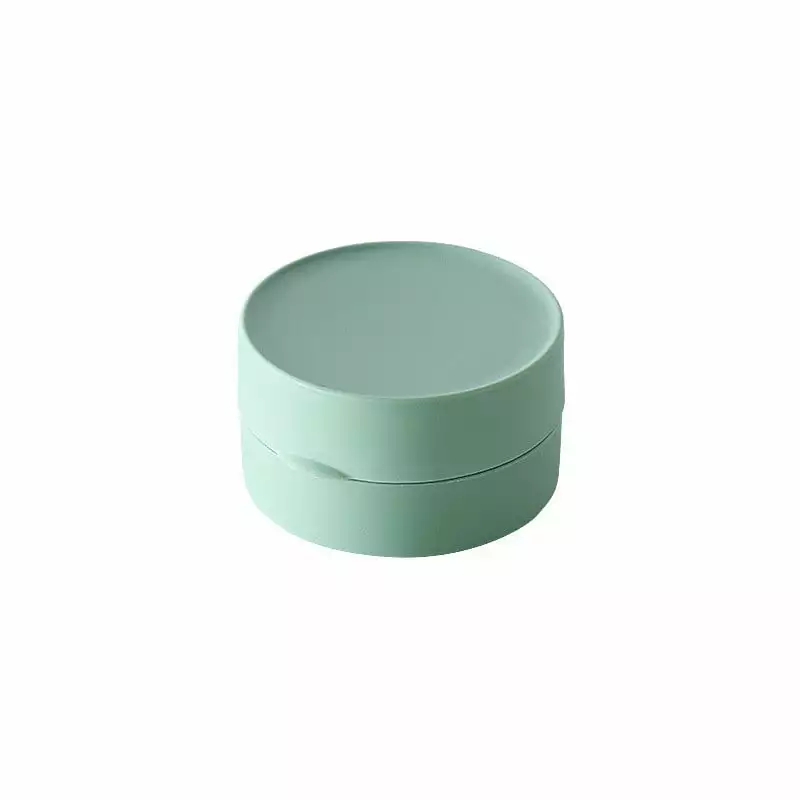 Qianying Travel Soap Box with Lid Mini Portable Soap Box Creatives Silicones Sealed Storage Box