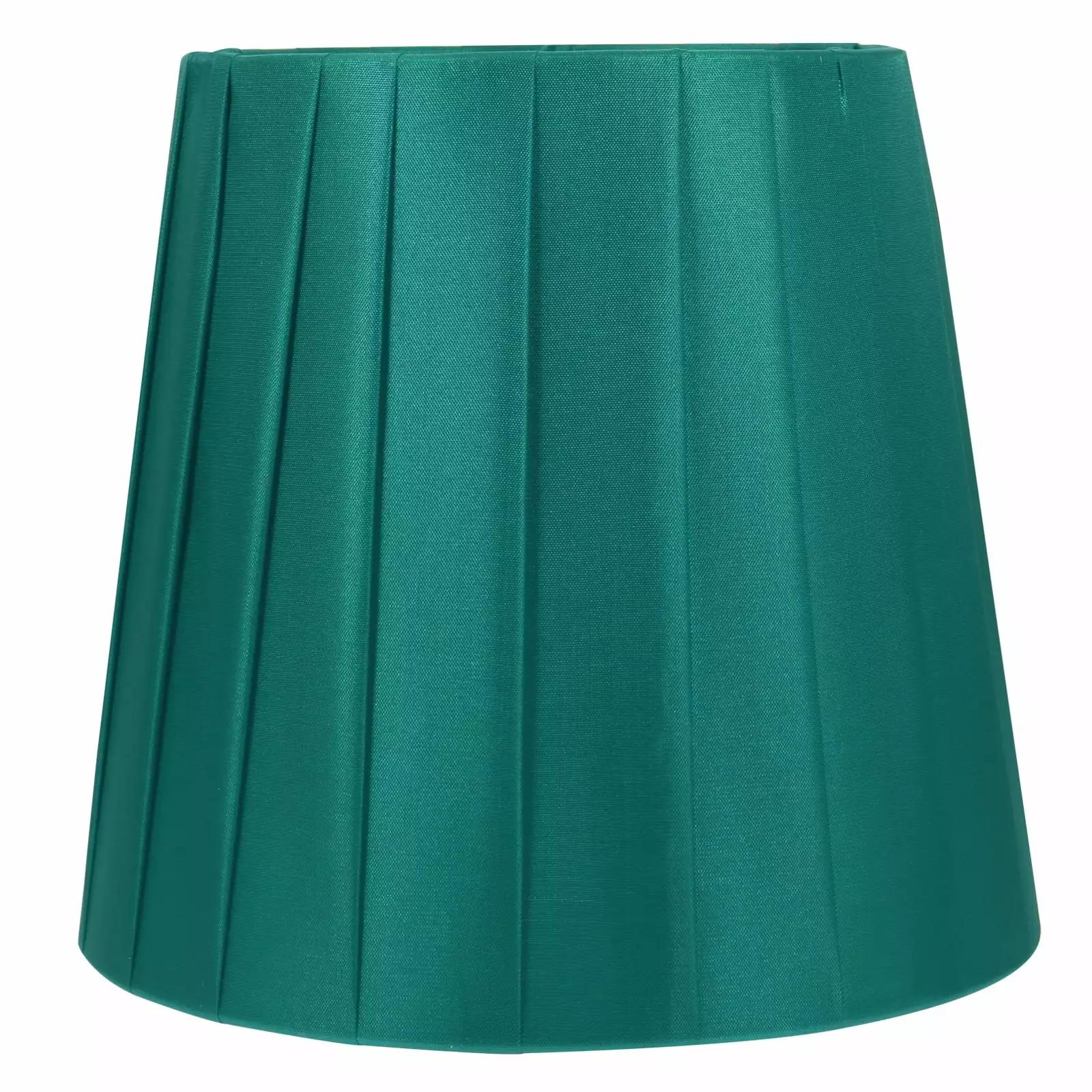 Qumonin 1pc Green Cloth Lampshade Clip On Barrel Shade for Table/Floor Lamp