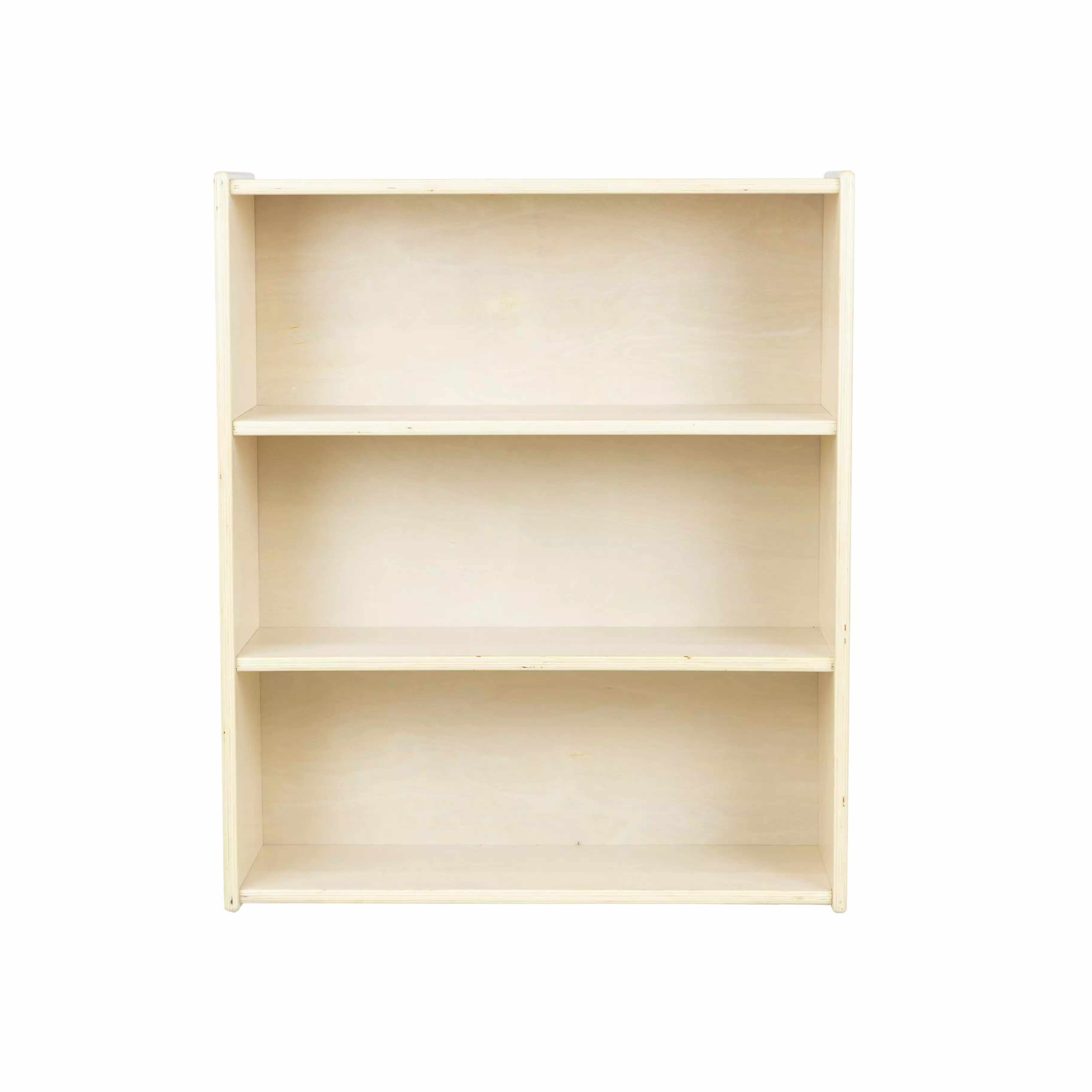 RRI Goods 36 Bookcase with Two Adjustable Shelves. Montessori Bookshelf and Storage Unit in Birch Plywood