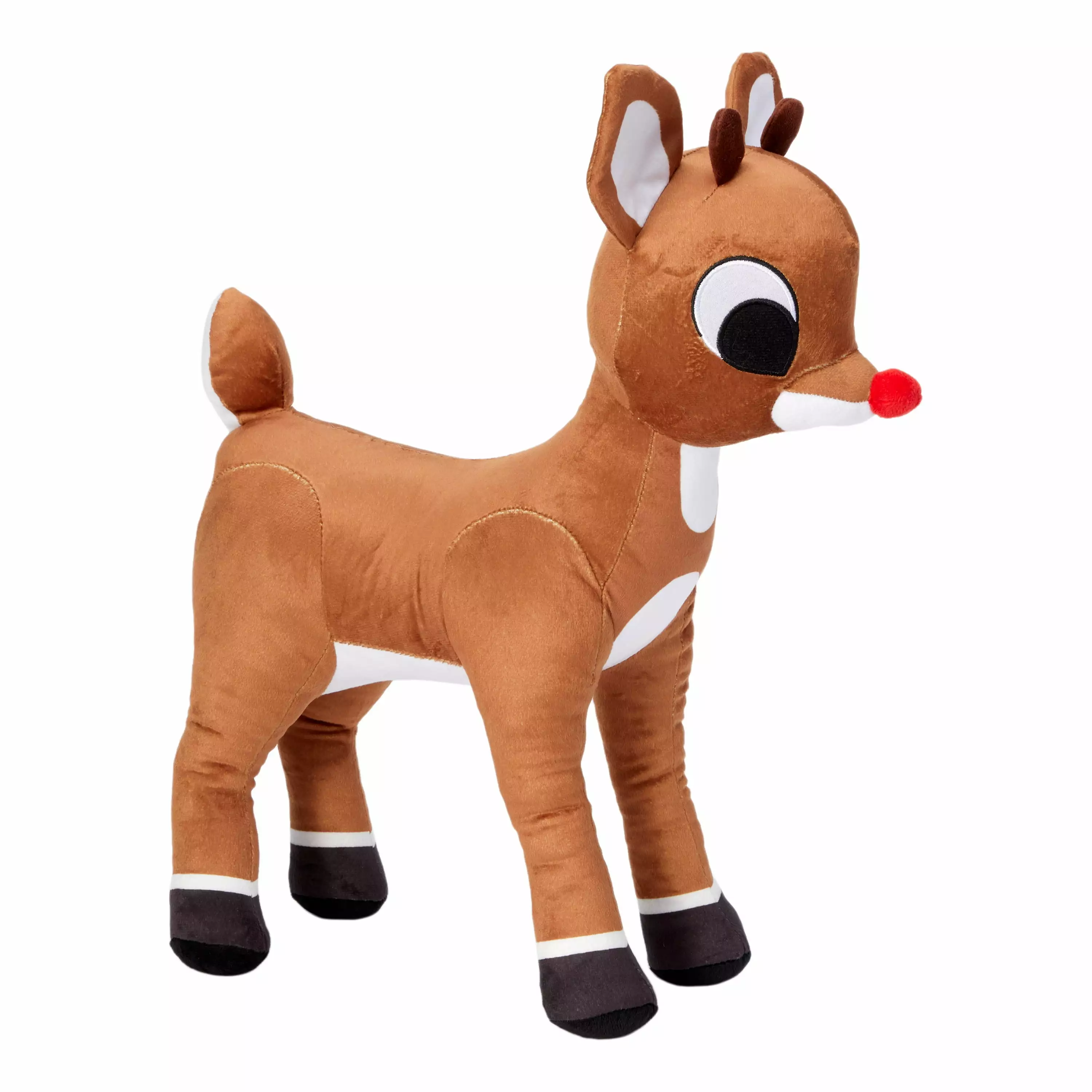 Rudolph the Red-Nosed Reindeer Kids Plush Bedding Cuddle and Decorative Pillow Buddy