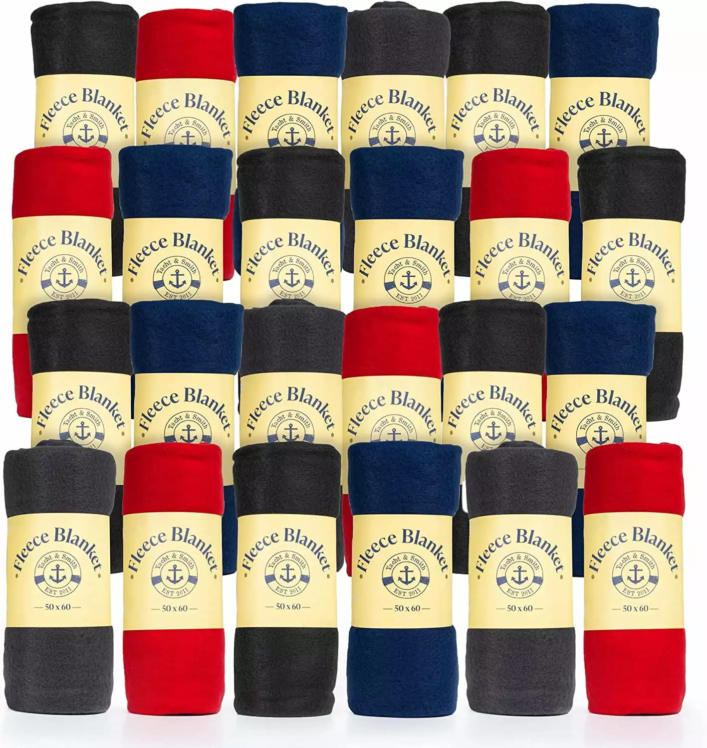 SOCKS'NBULK Soft Fleece Blankets 50 X 60. Lightweight. Cozy Warm Throws Dark Colorful Blanket Sofa Travel Outdoor. Wholesale