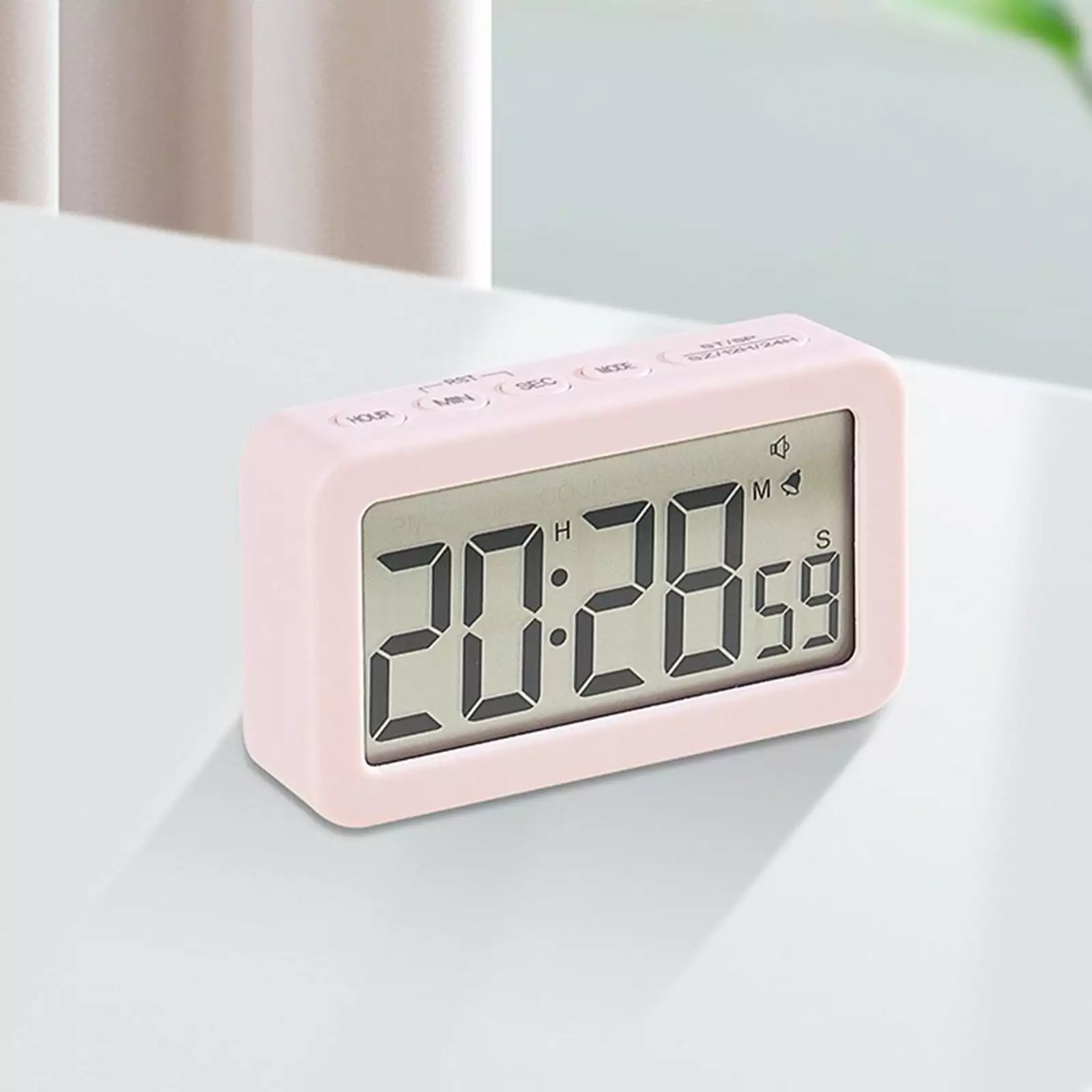 SSZMDLB Deals Of The Week Alarm Clock. Digital Electronic Clock LED Display Electronic Clock Stereo Digital Display Snooze Alarm Clock 12/24H Switching Countdown Time